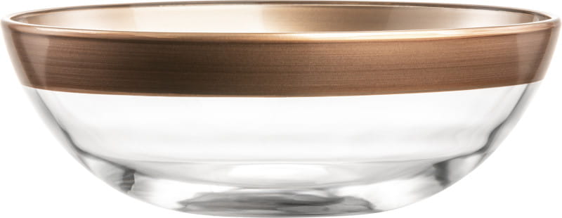 Eisch Glas Kaya Copper 2 Schalen 567/17 im Geschenkkarton