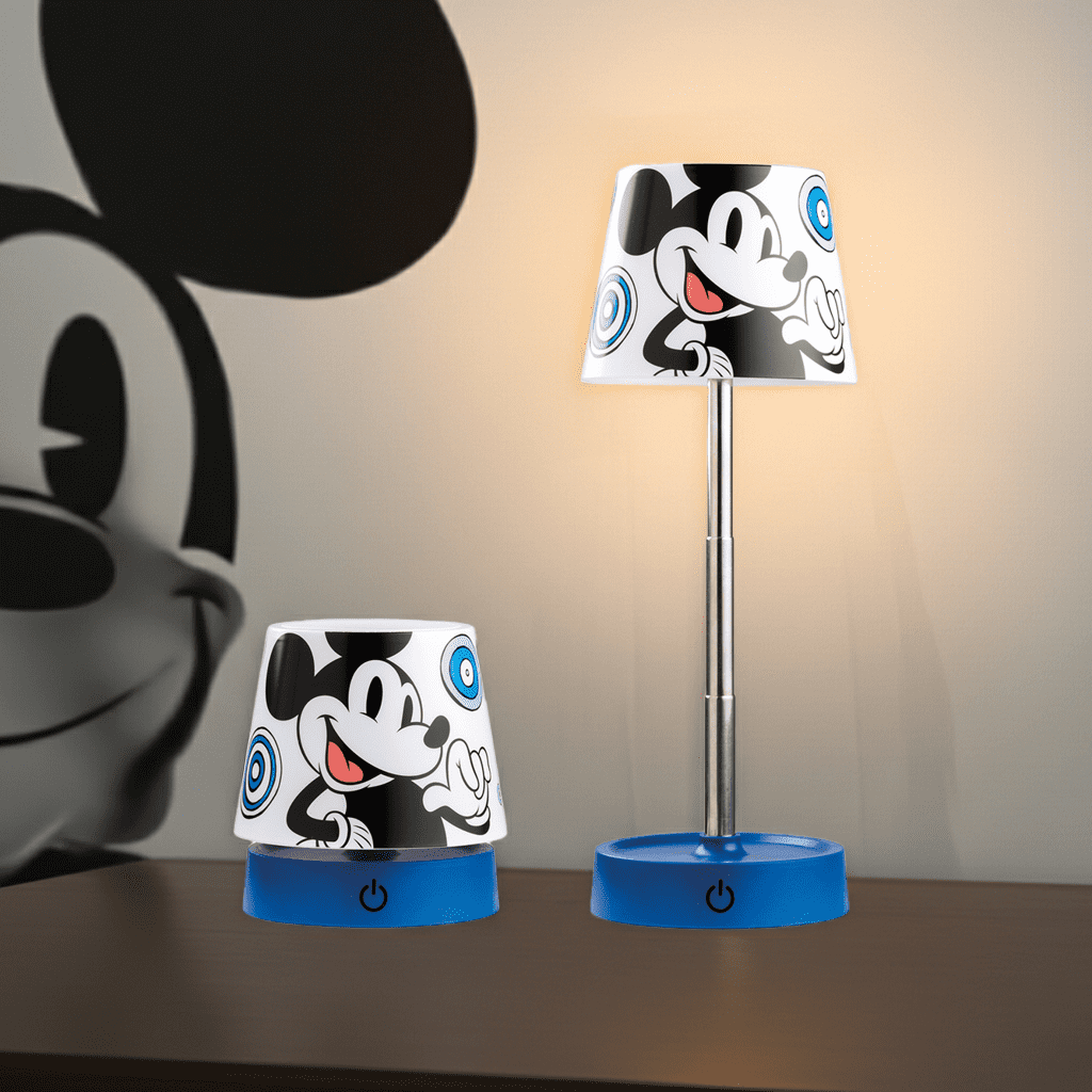 Gilde Disney Tischleuchte (LED) rund „Mickey“