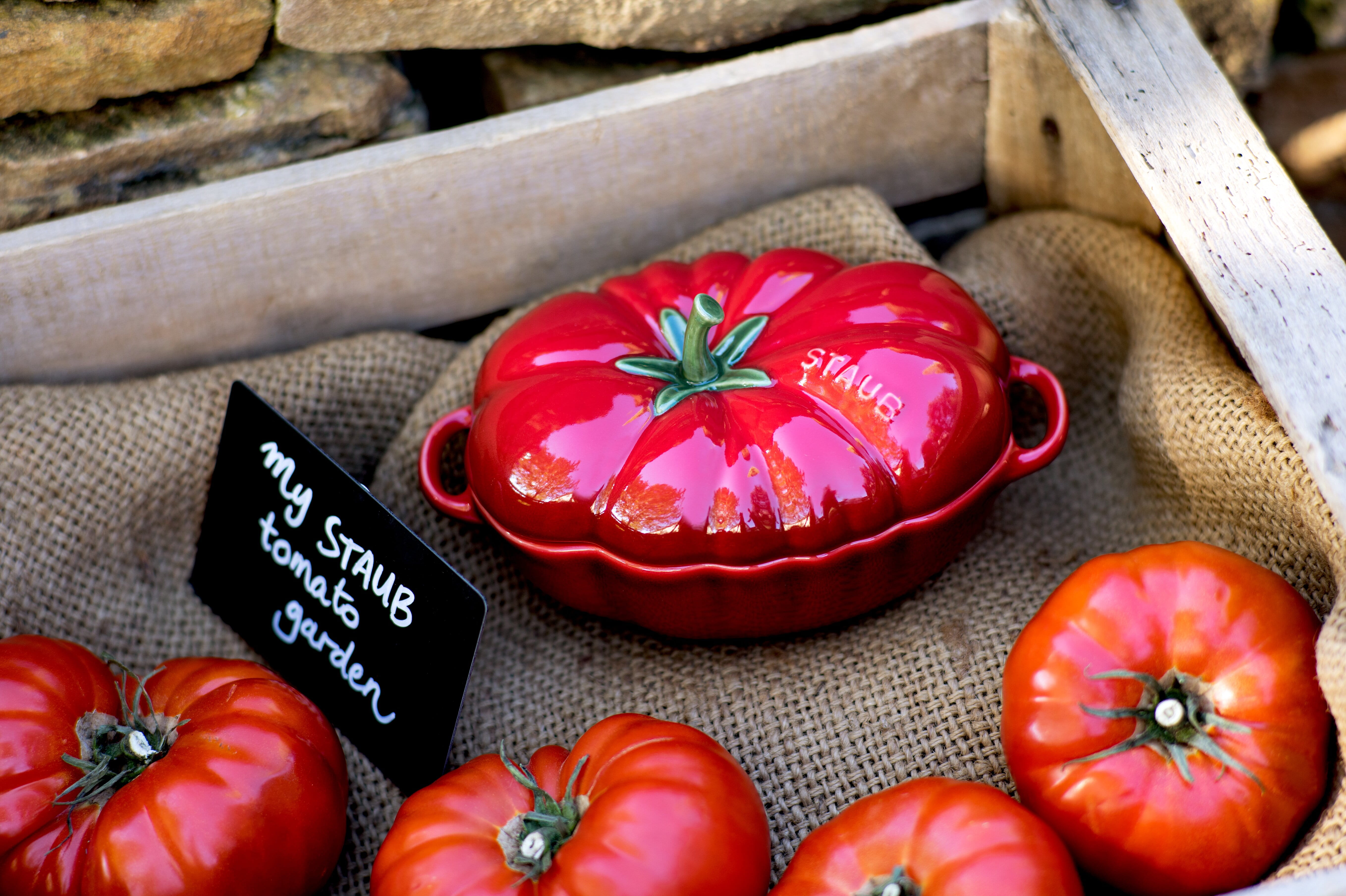 Staub France Keramik Tomaten Cocotte