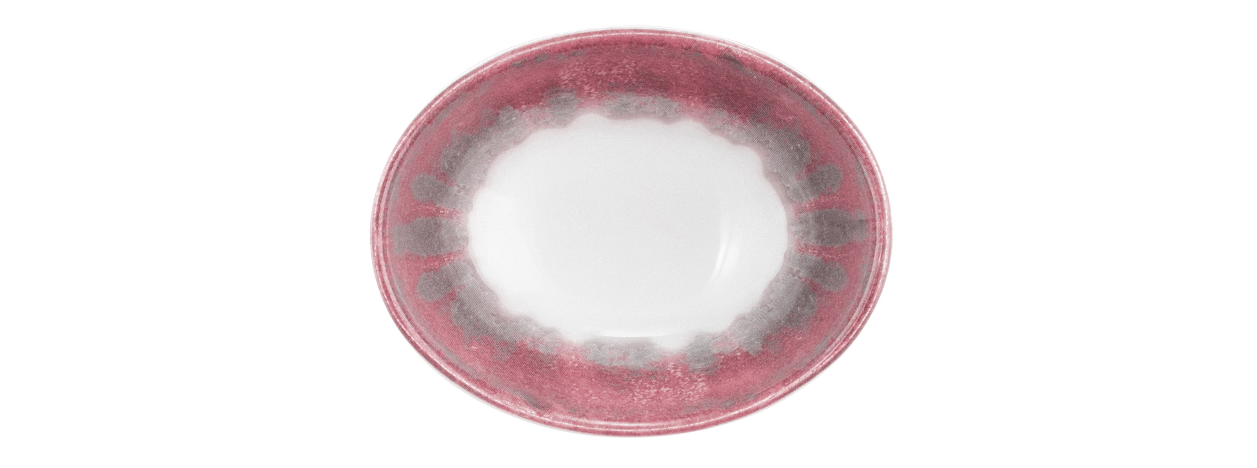 Seltmann Porzellan Modern Life Batik Hibiskus Bowl oval M5307 9 cm