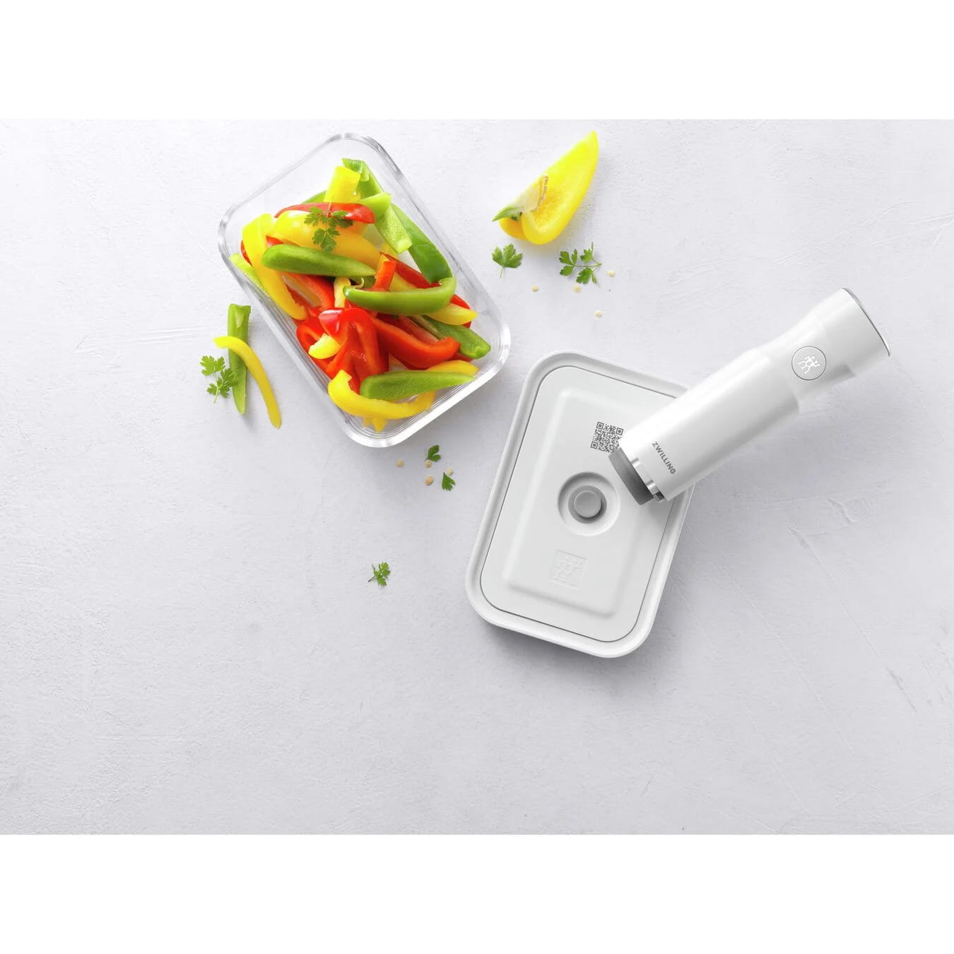 Zwilling Fresh & Save Vakuumbox M Glas Grau