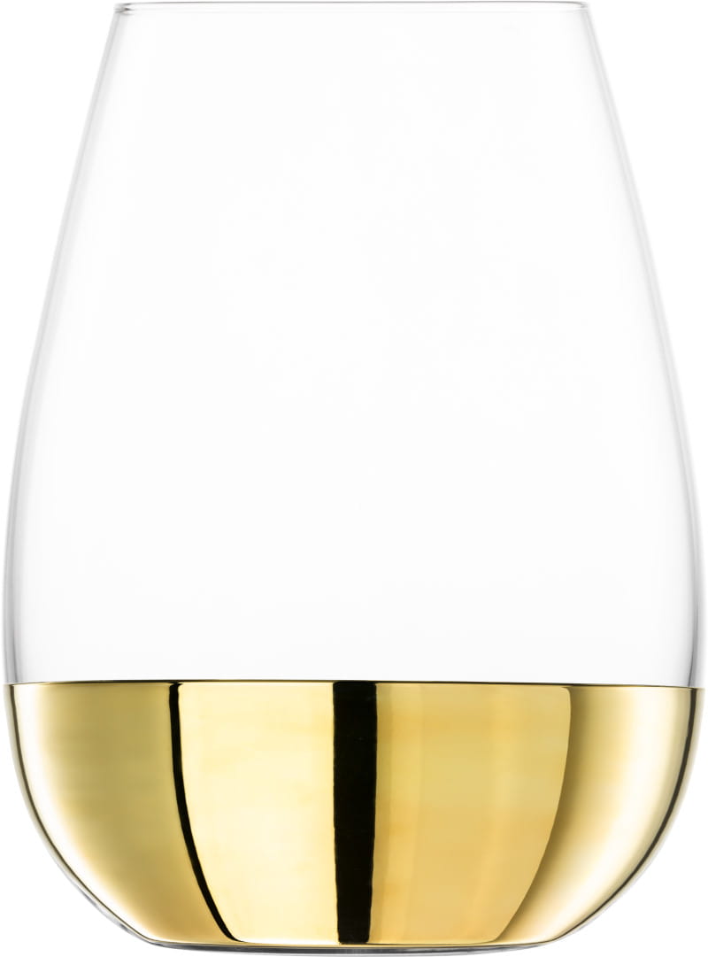 Eisch Glas Elevate 2 Allround/Wein-Becher Rotwein 500/9 Gold in Geschenkröhre