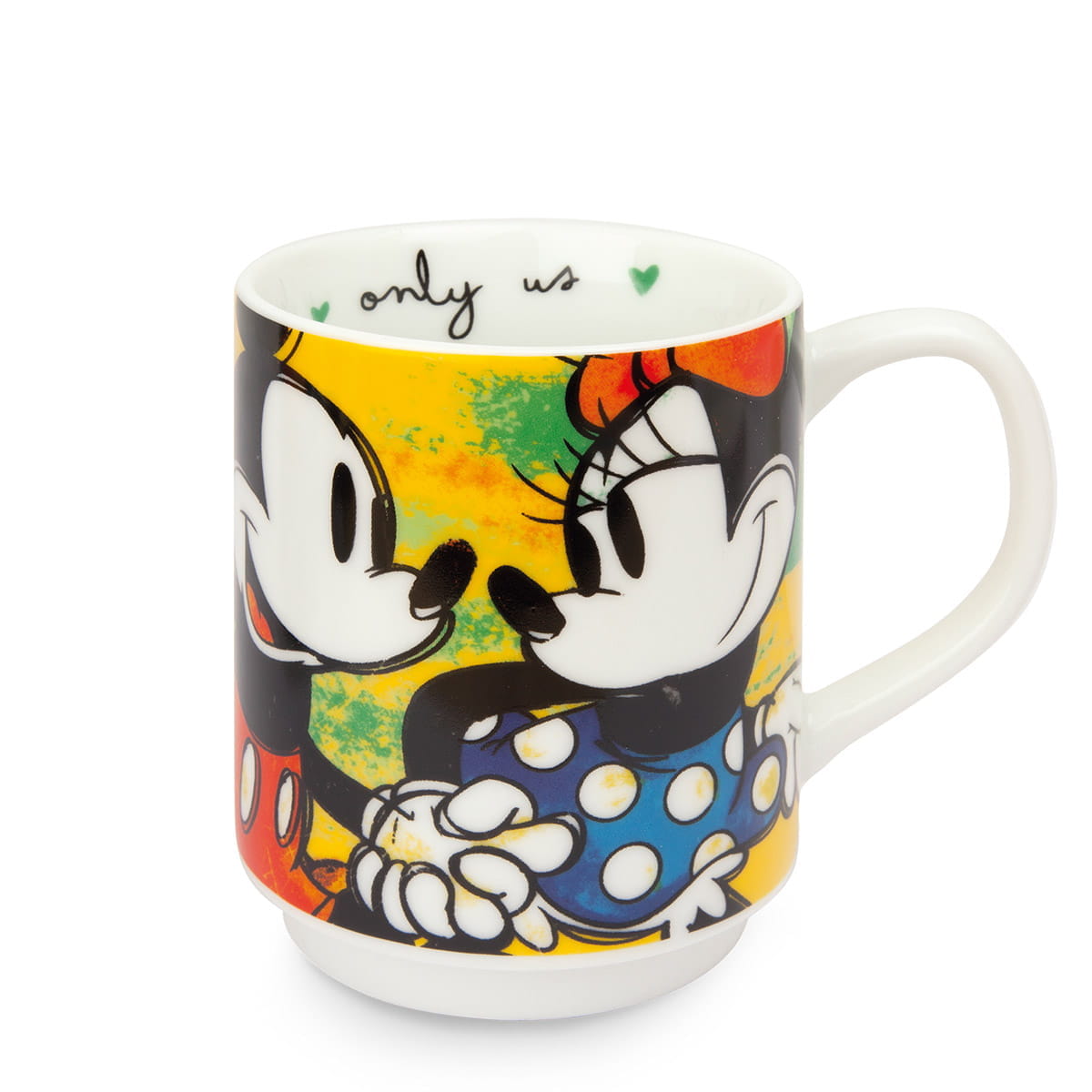 Gilde Disney Porzellan Stapeltasse "only us" - Ø 8 cm