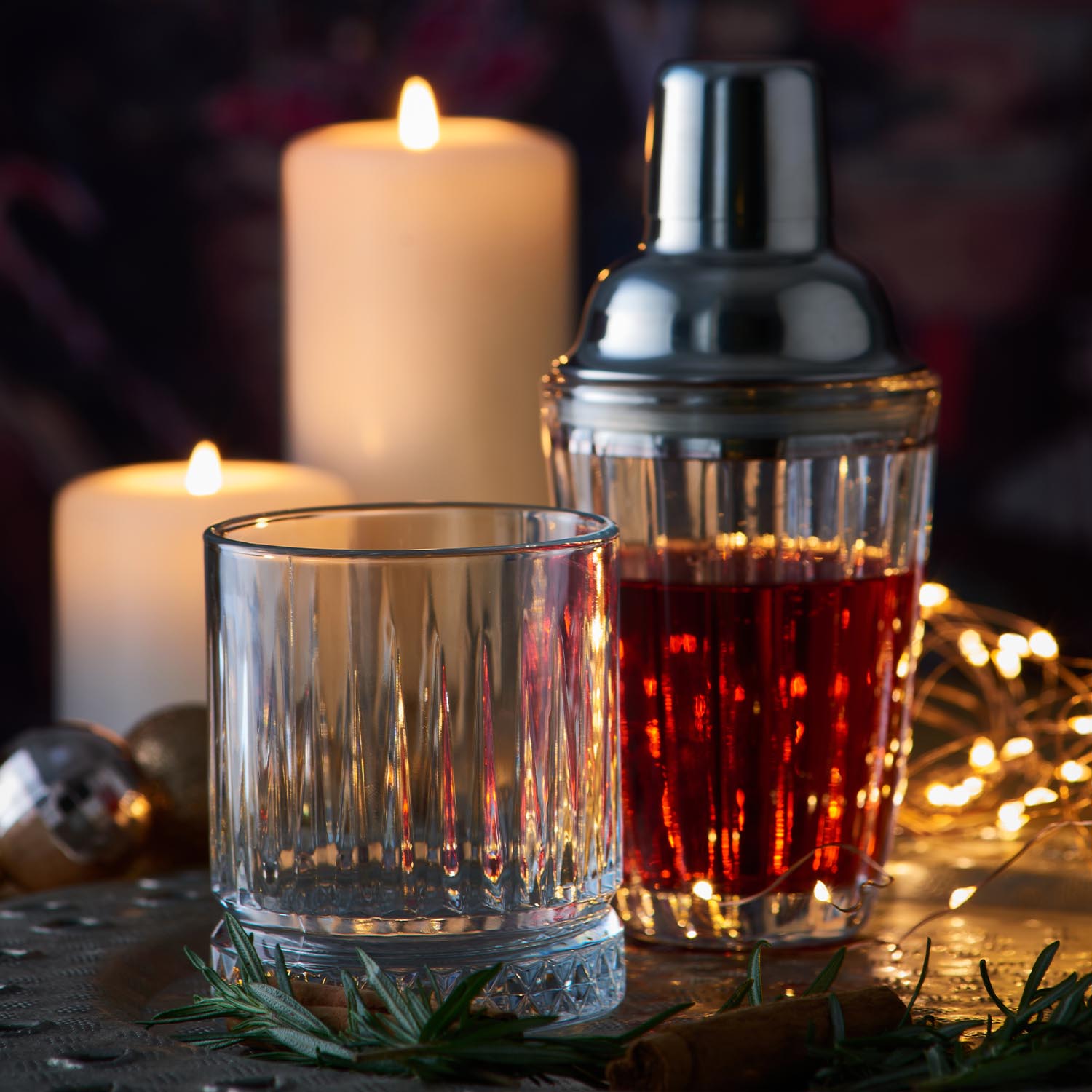 VINERS  Cocktail-Shaker Glas Ø 9,2 cm, 280 ml