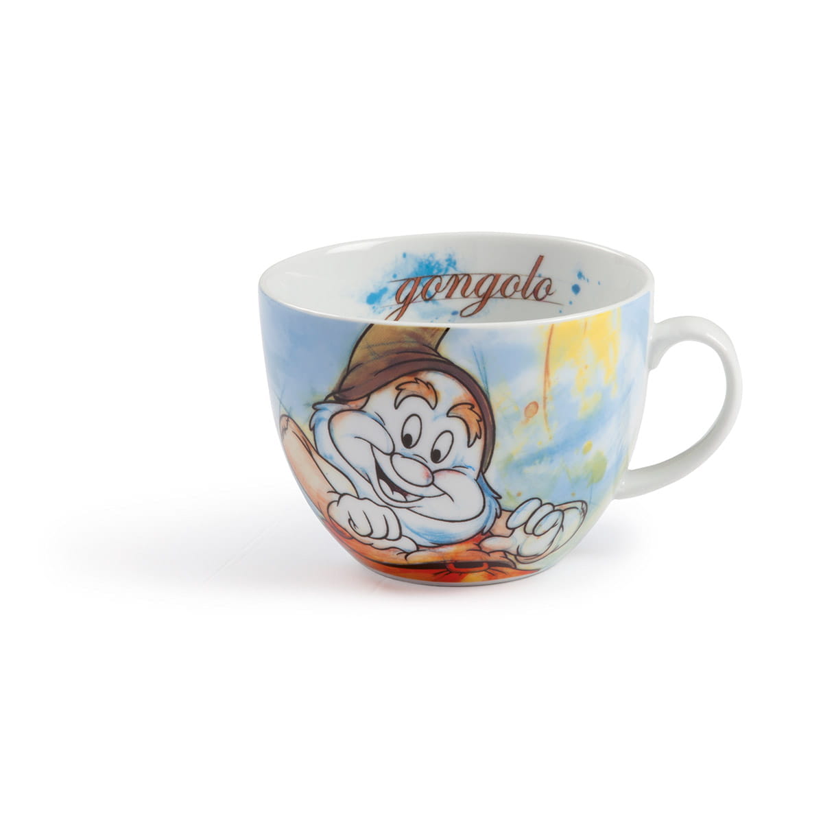 Gilde Disney Porzellan Cappuccinotasse 7 Zwerge "Happy" - 600 ml