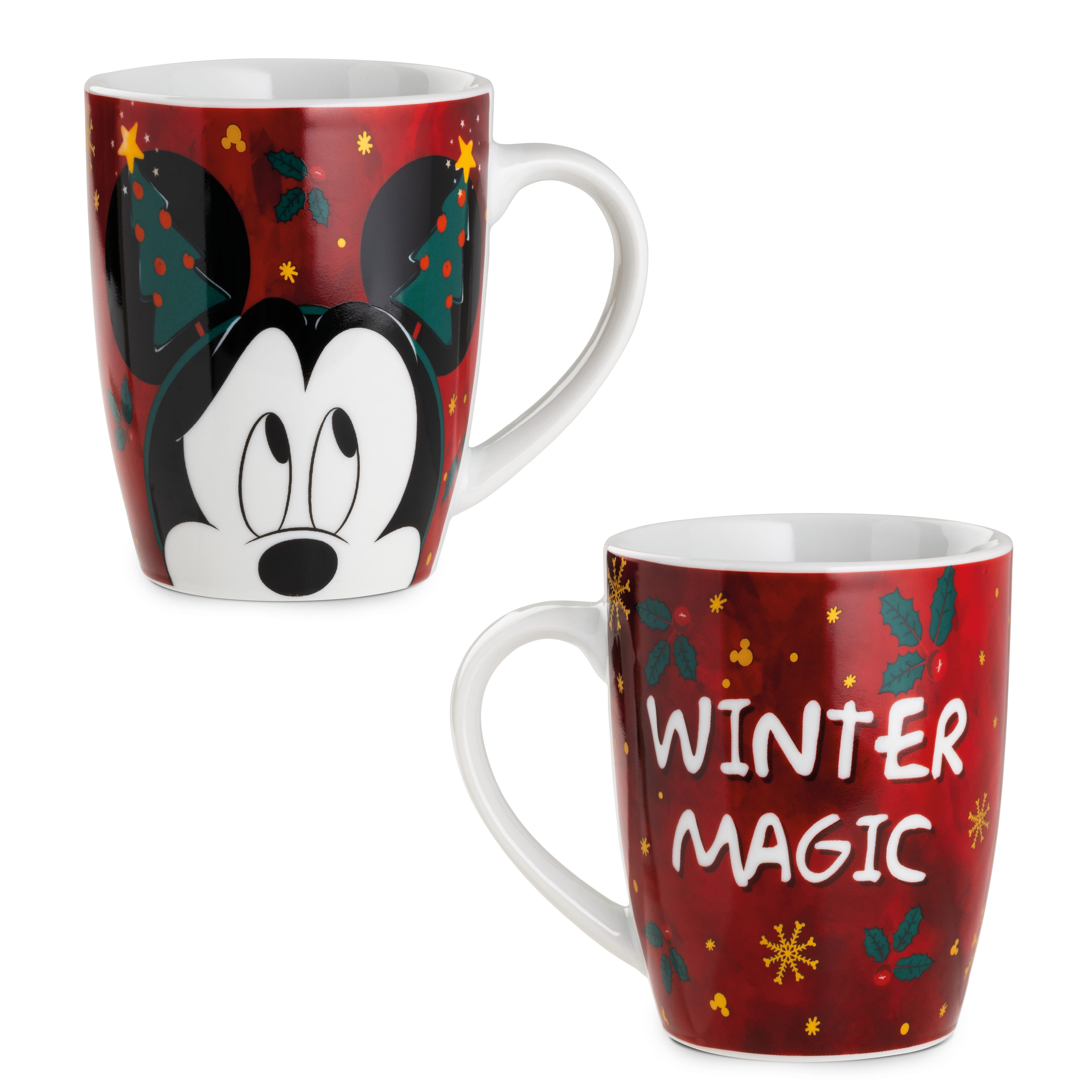 Gilde Disney Becher Mickey Mouse - Winter Magic - 430ml