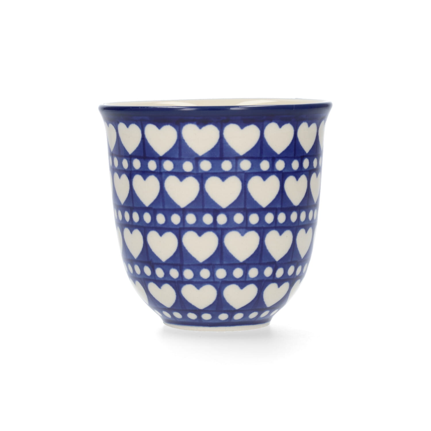 Bunzlau Castle Keramik Becher Tulip 330 ml - Blue Valentine