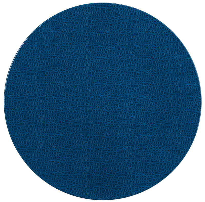 Seltmann Porzellan Life Fashion classic blue Servierplatte rund flach 33 cm
