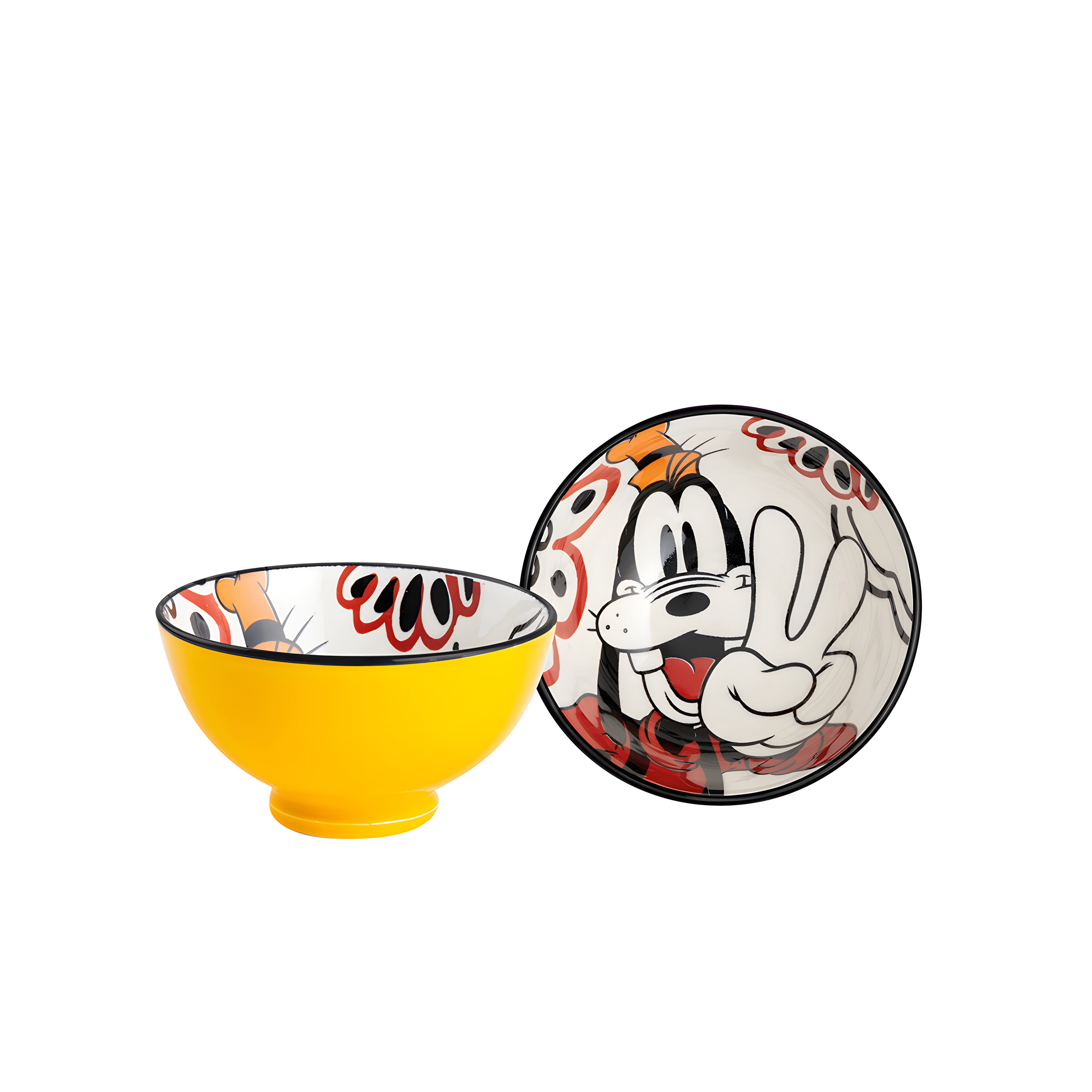 Gilde Disney Porzellan Schale /Schüssel Goofy forever & ever, - Ø 12 cm