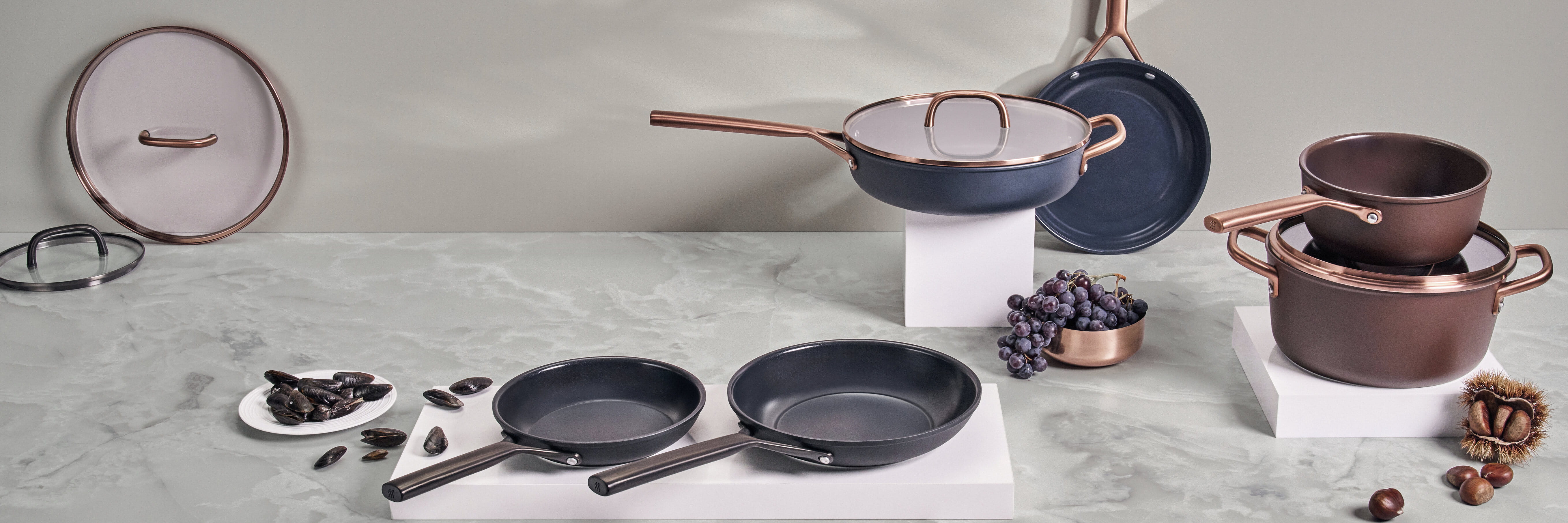ZWILLING Milano Aluminium Kochgeschirr Ceramic Titanium Lifestyle