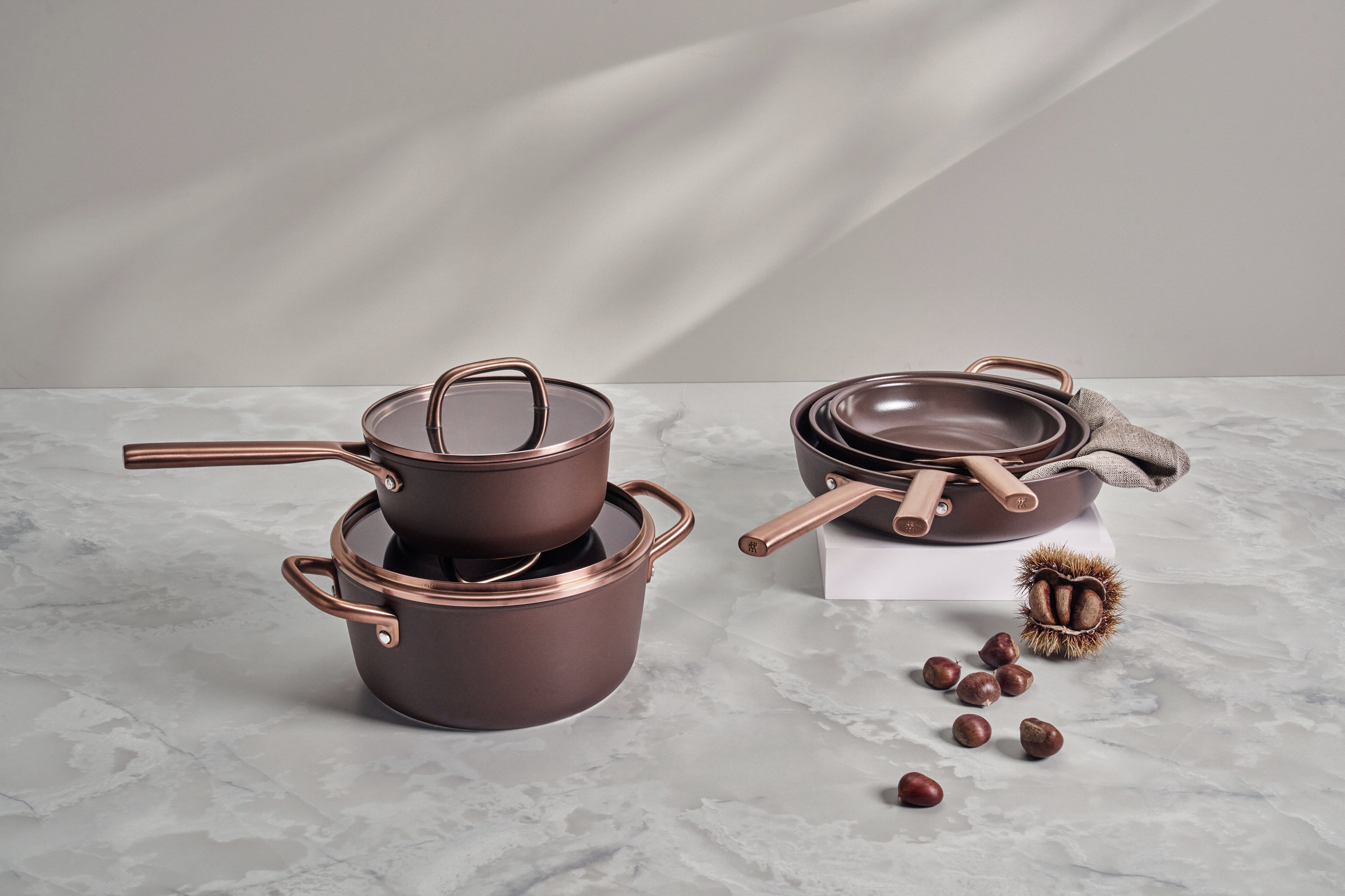 ZWILLING Milano Aluminium Kochgeschirr Ceramic Titanium Lifestyle