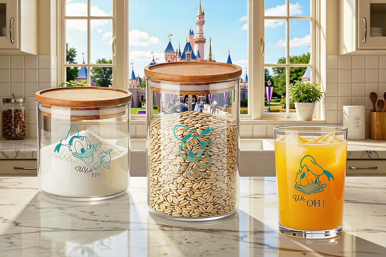 Gilde Disney Trinkglas Donald Duck - Good Company - Uh-Oh