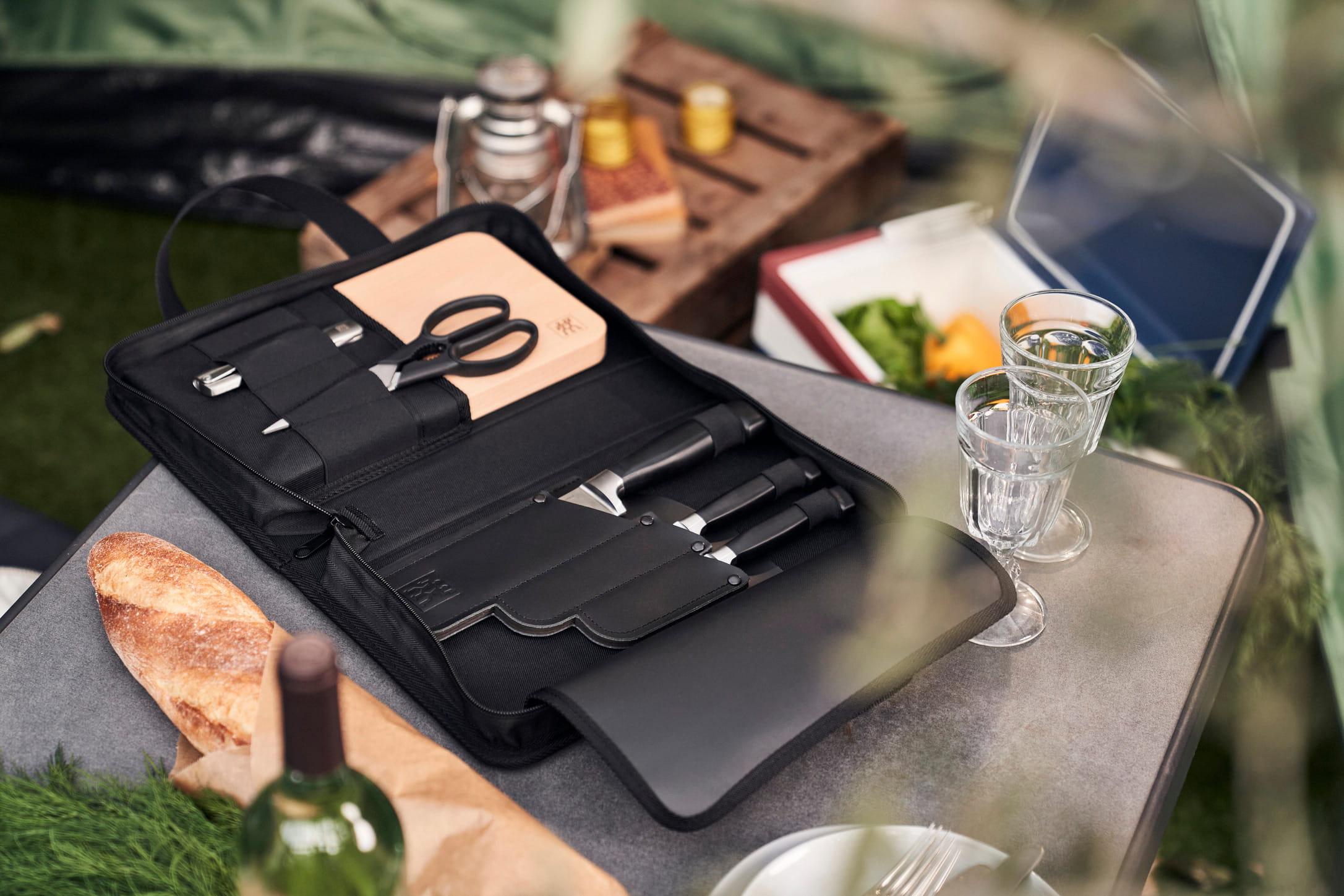 Zwilling Vier Sterne Messerset / Reiseset / Travellerset / 7 tlg