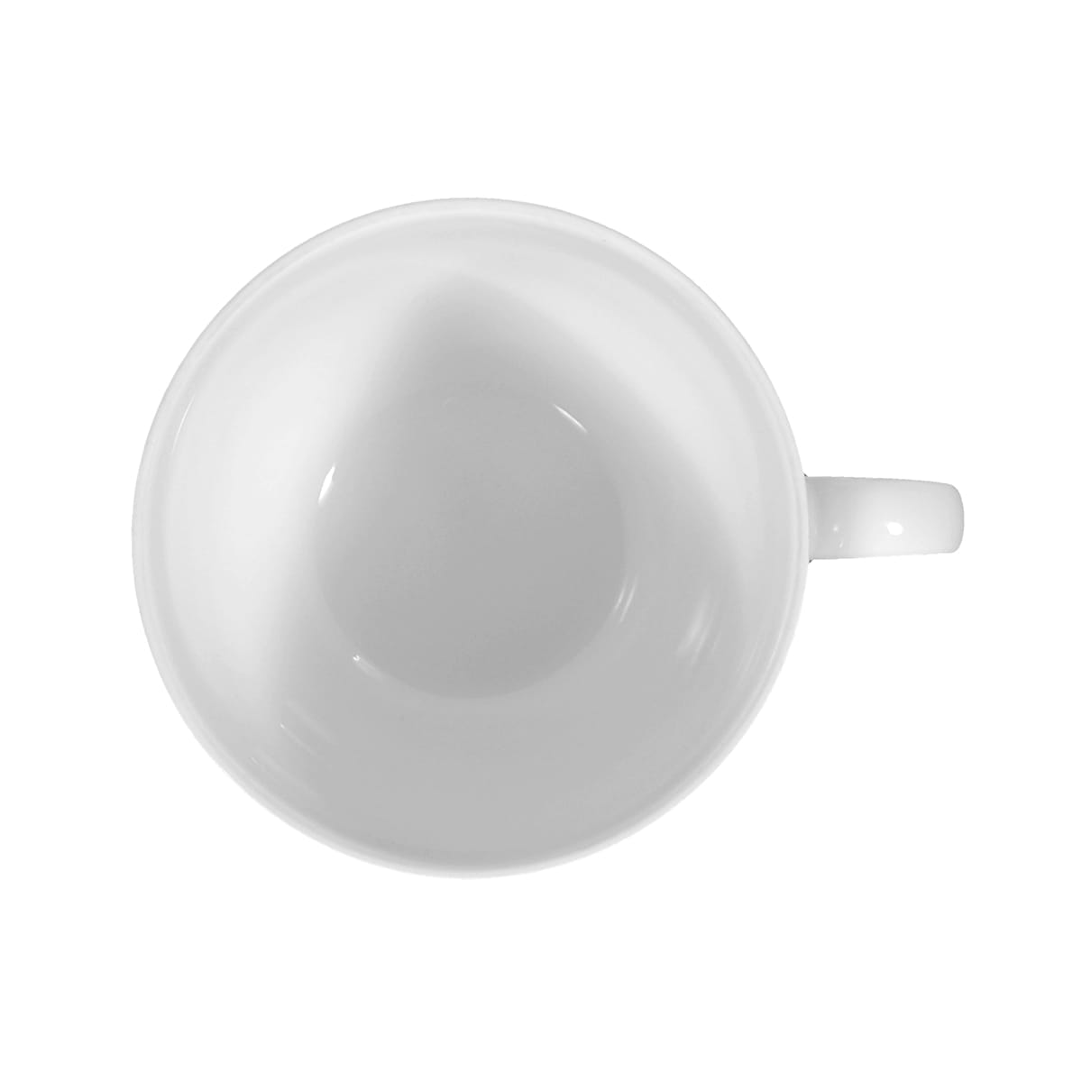 Seltmann Porzellan Rondo Uni Obere zur Kaffeetasse 0,21 l