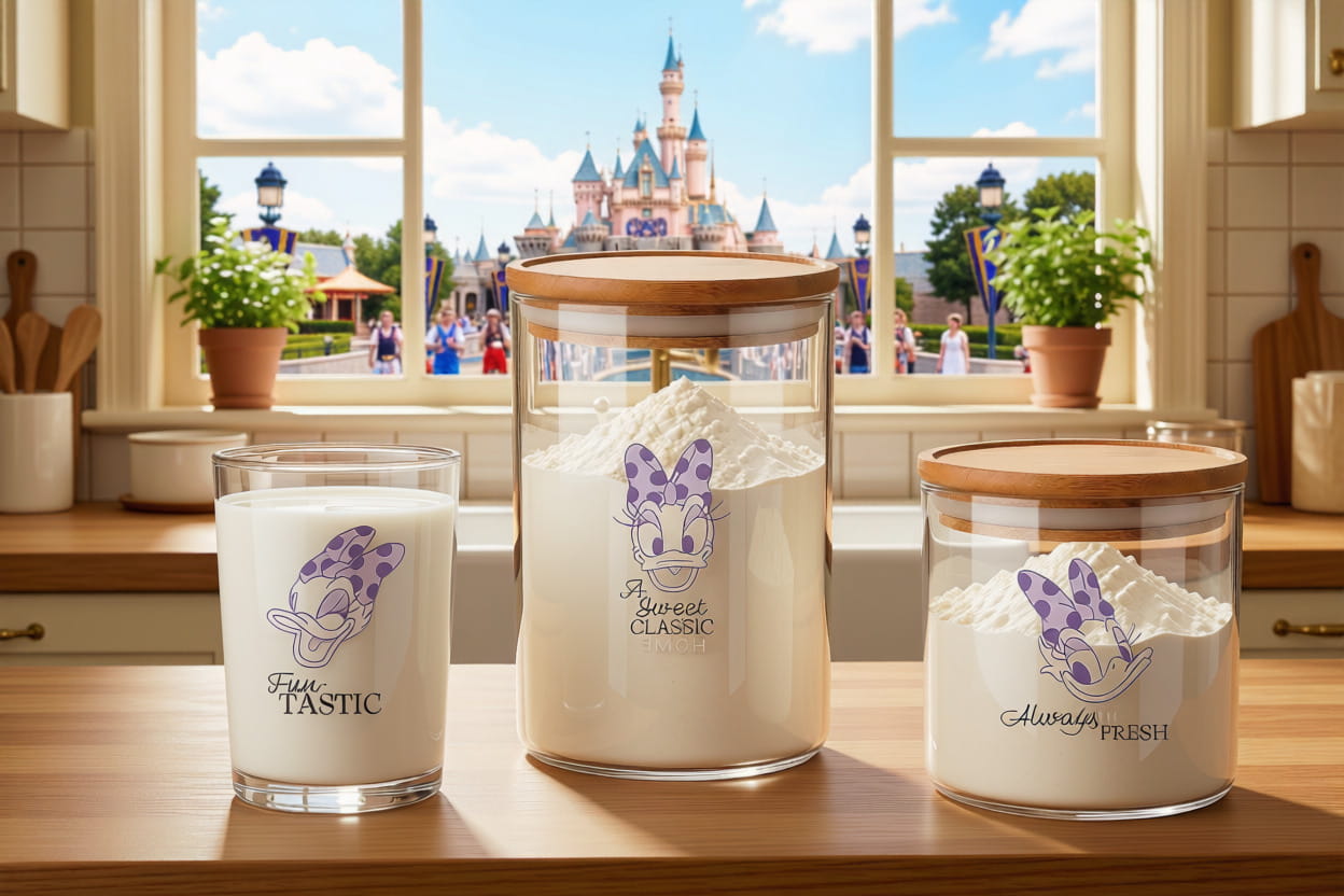 Gilde Disney Trinkglas Daisy Duck - Good Company - Fun tastic