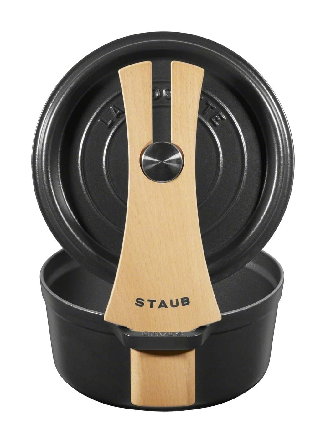 Staub Buffet Line Deckelhalter aus Holz 24 cm