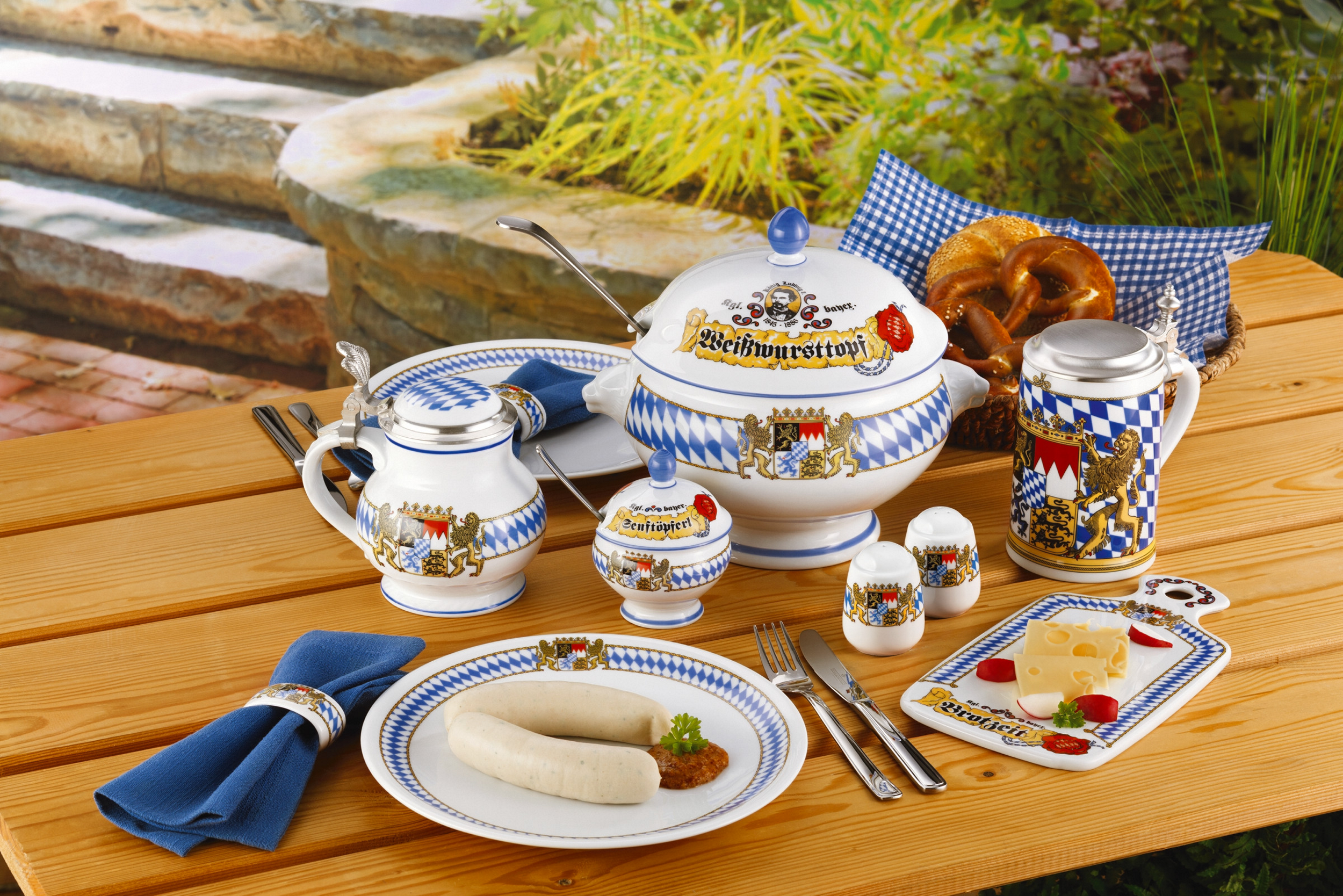 Seltmann Porzellan Compact Bayern Pastetennapf 1011 12 cm