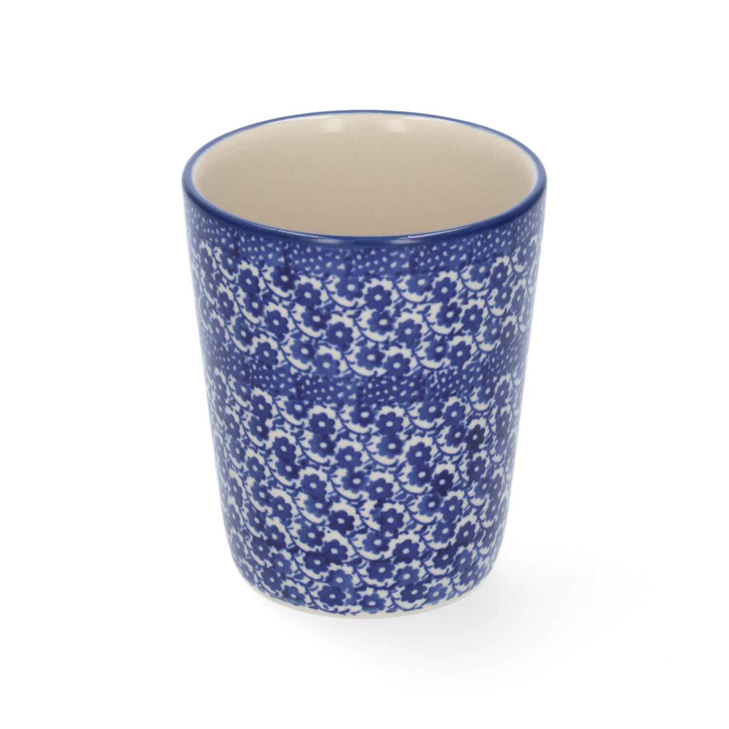 Bunzlau Castle Keramik Becher Tumbler 240 ml - Midnight Blue