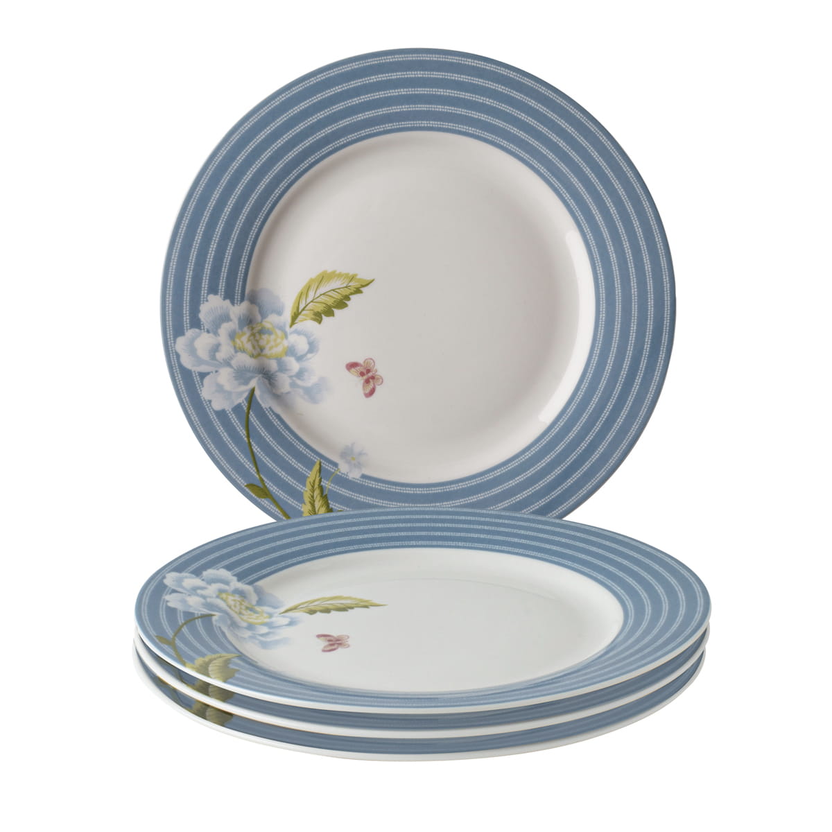Laura Ashley Heritage Porzellan Seaspray Candy Teller 20 cm Set 4tlg
