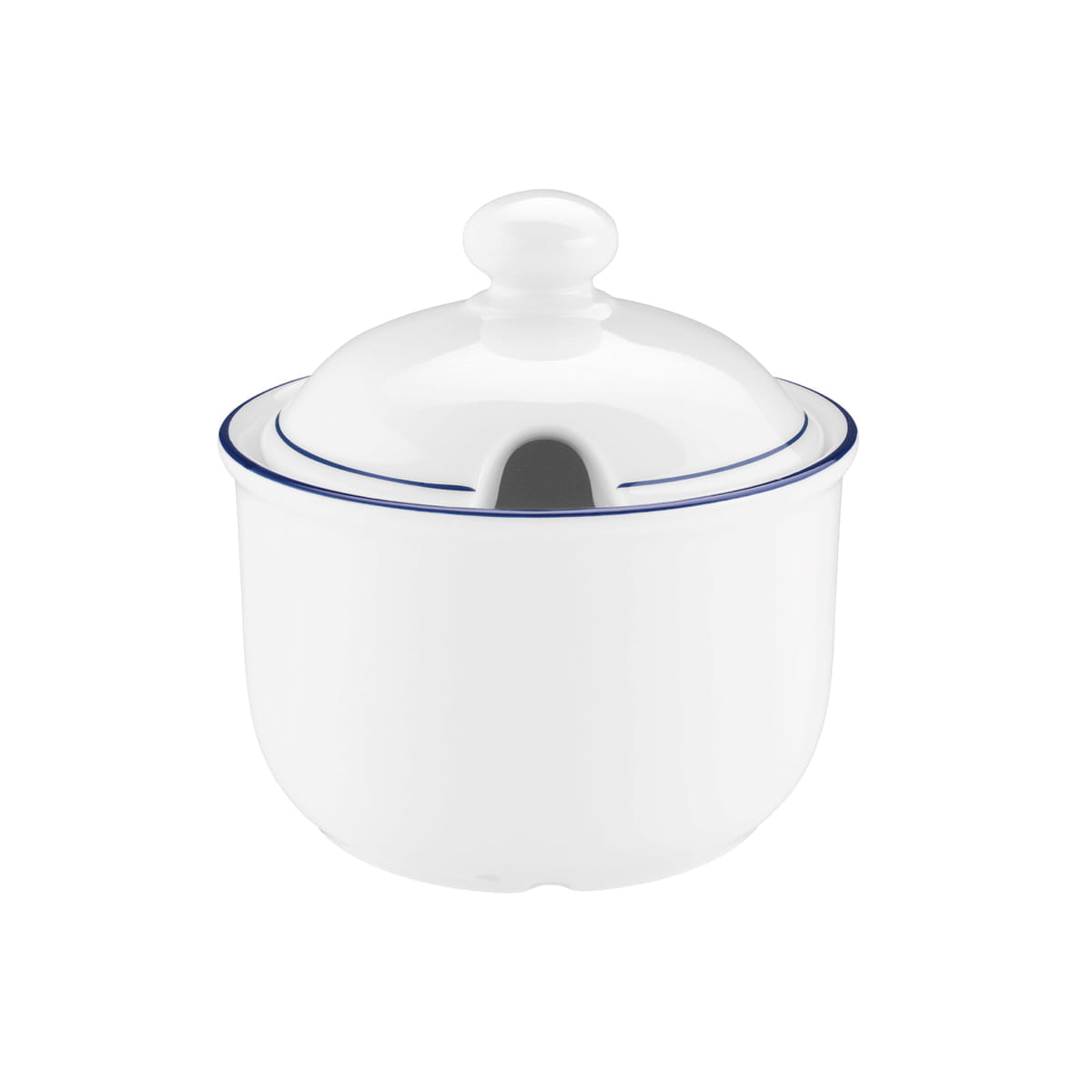 Seltmann Porzellan Compact Blaurand Zuckerdose 6 Personen