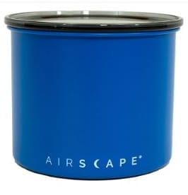 Airscape Edelstahl-Aromabehälter klein, blau matt