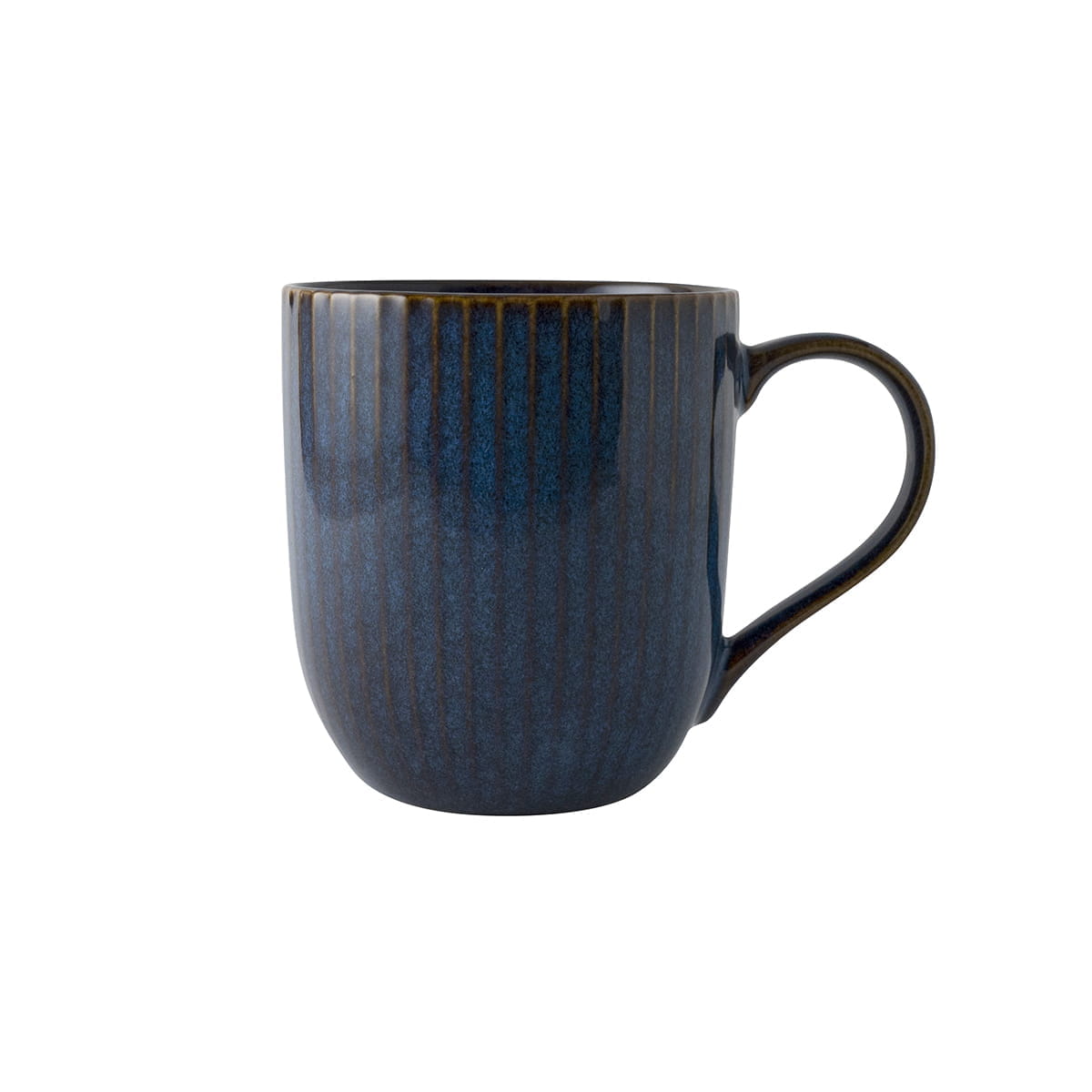 Dutch Rose Steingut Sapphire Becher 410 ml Blau