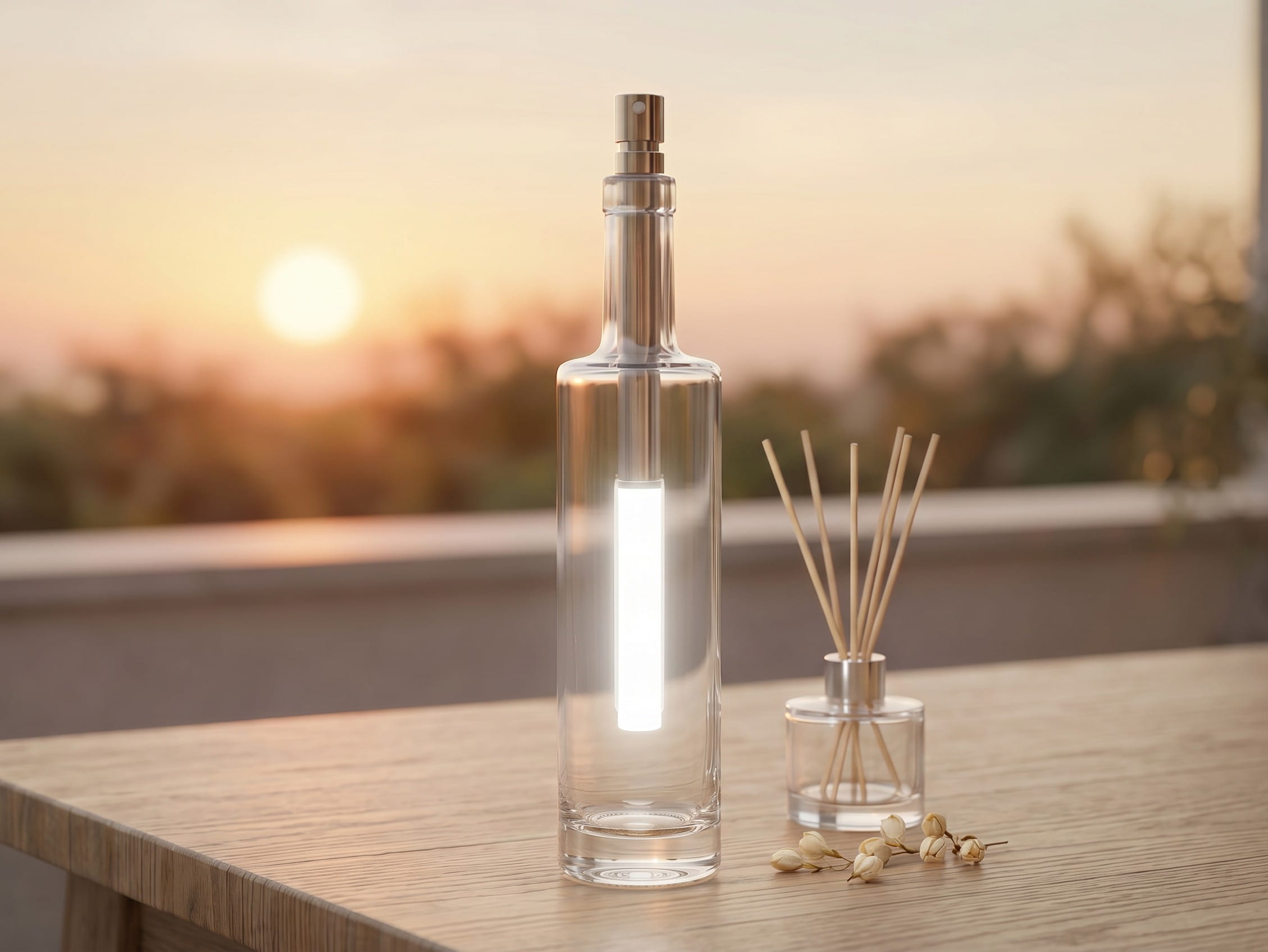 Bottlelight weiß-LED Leuchte 5000K Flaschenleuchte