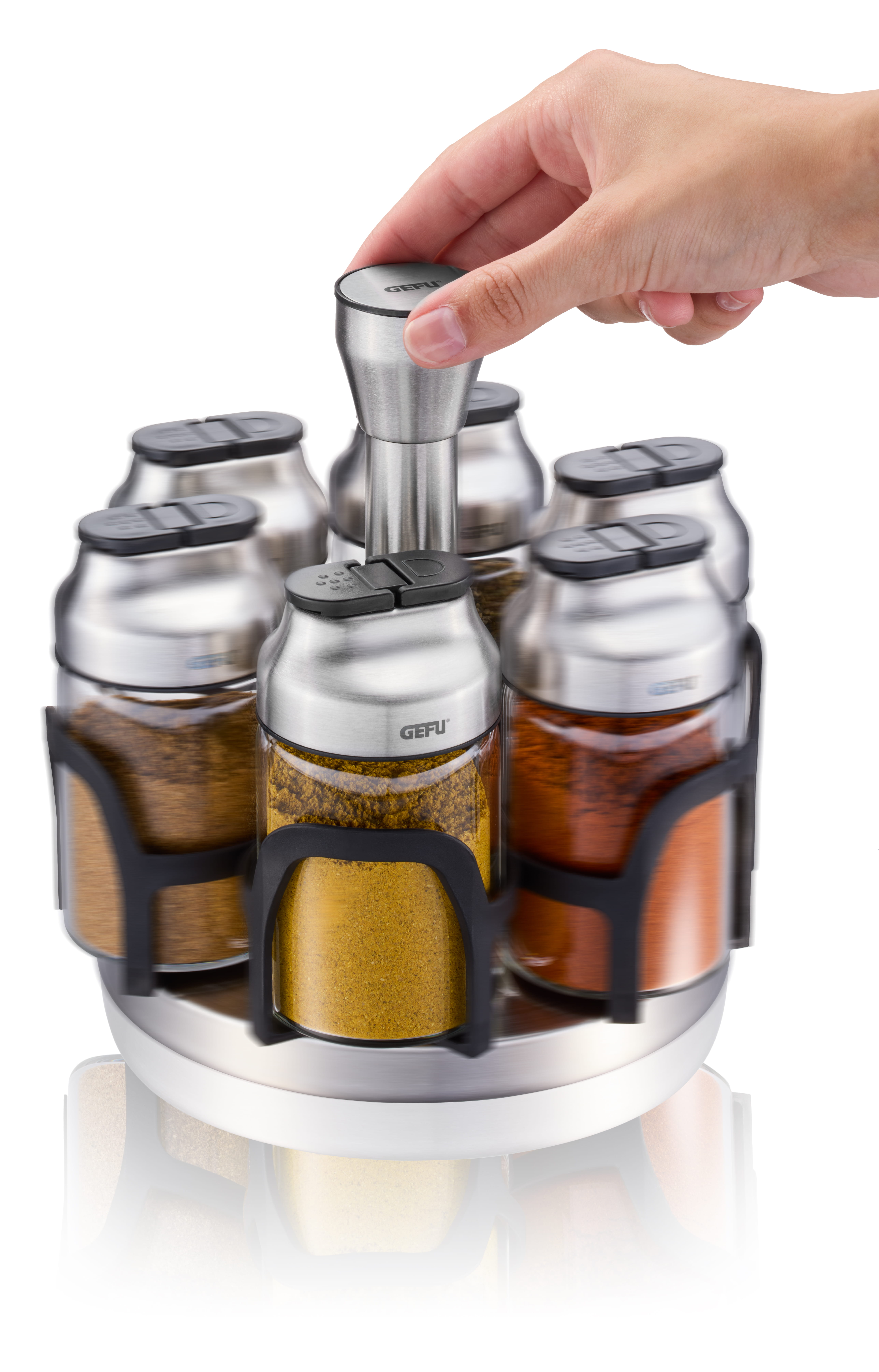 GEFU Gewürzkarussell KIPPO, 7-teilig