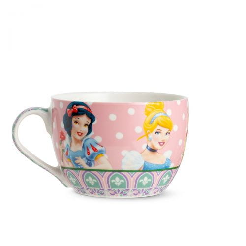 Gilde Disney Porzellan Cappuccinotasse "Prinzessinnen" - Ø 11 cm