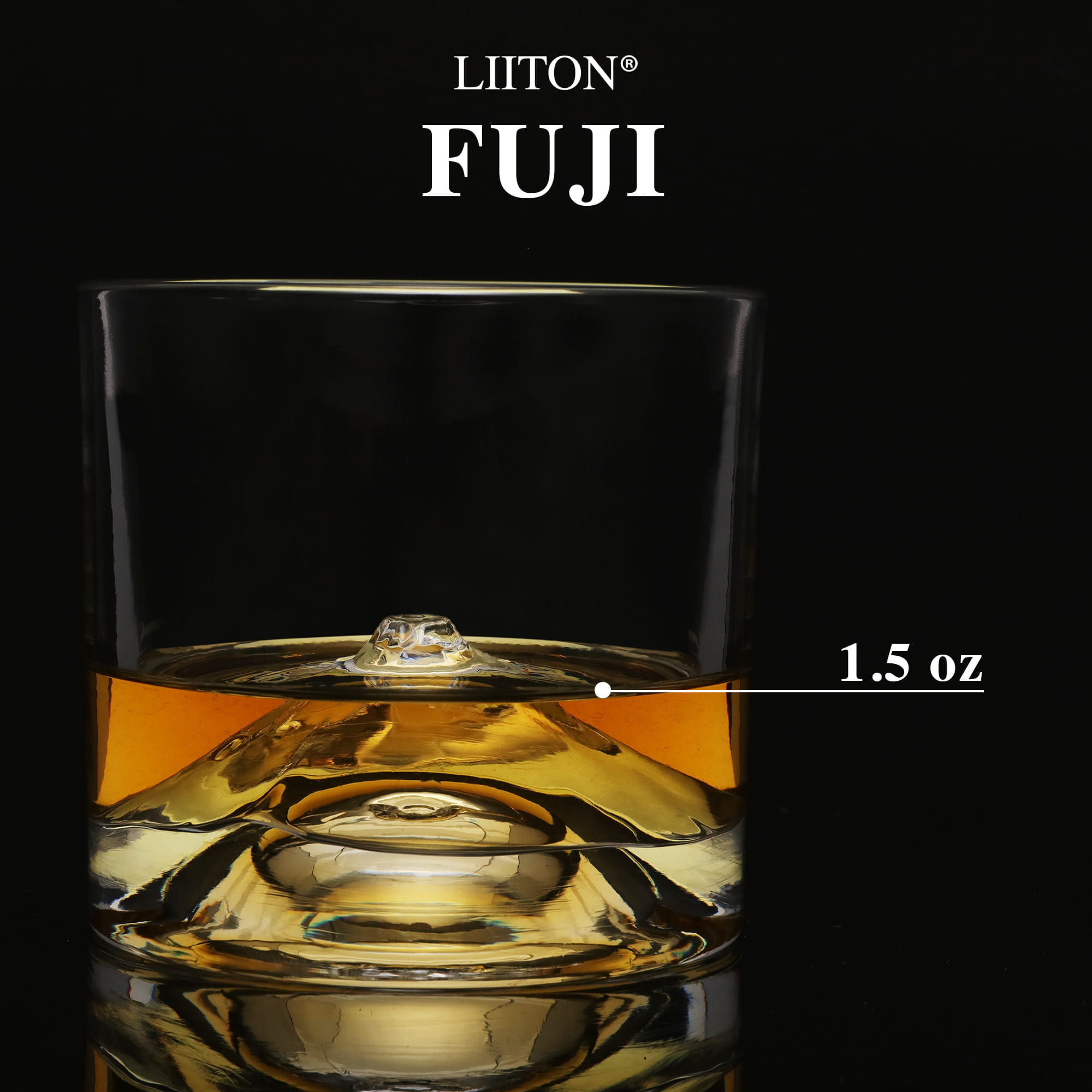 LIITON "Fuji" Whiskeygläser 2er-Set