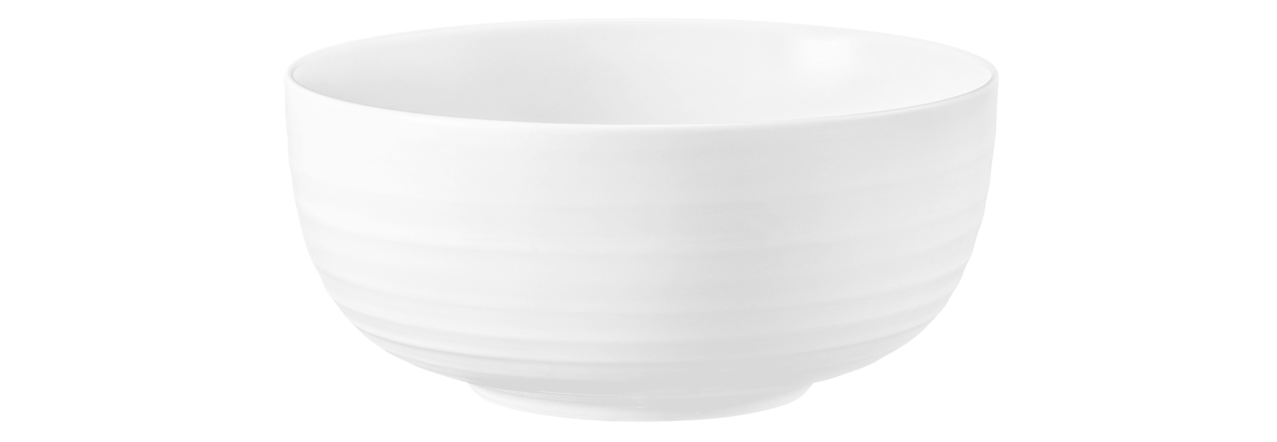 Seltmann Porzellan Terra Weiß Müslischale 15 cm