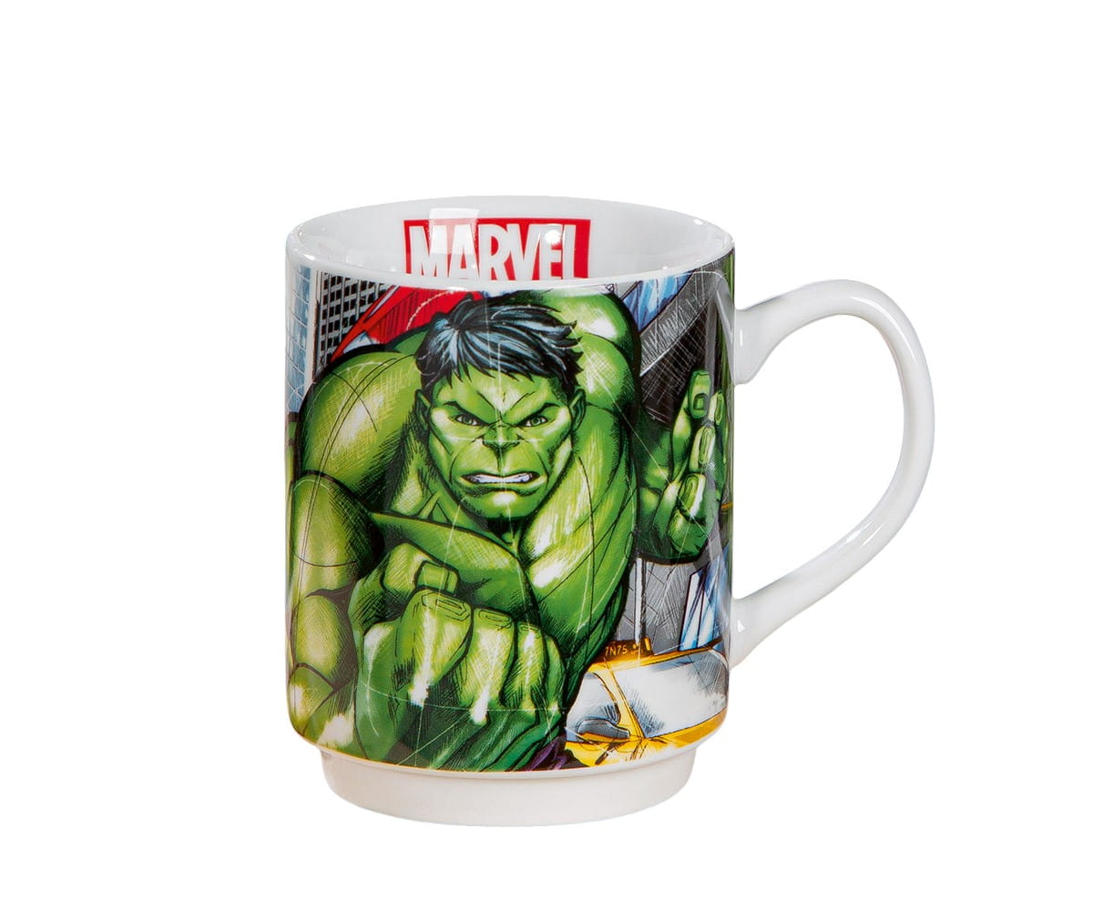 Gilde Disney Porzellan Becher Stapeltasse "Marvel - Hulk"