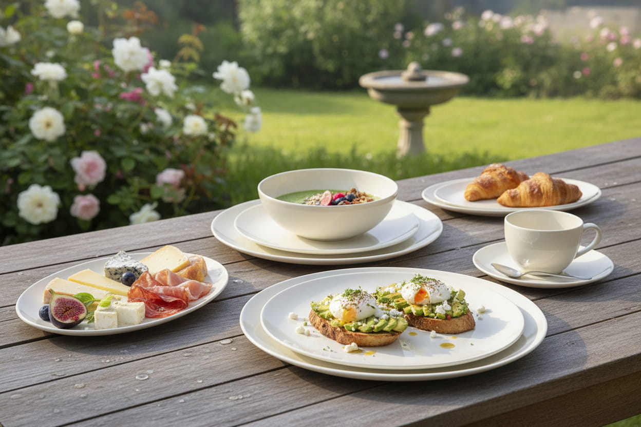 Seltmann Porzellan Savona Uni Speiseteller 27,5 cm