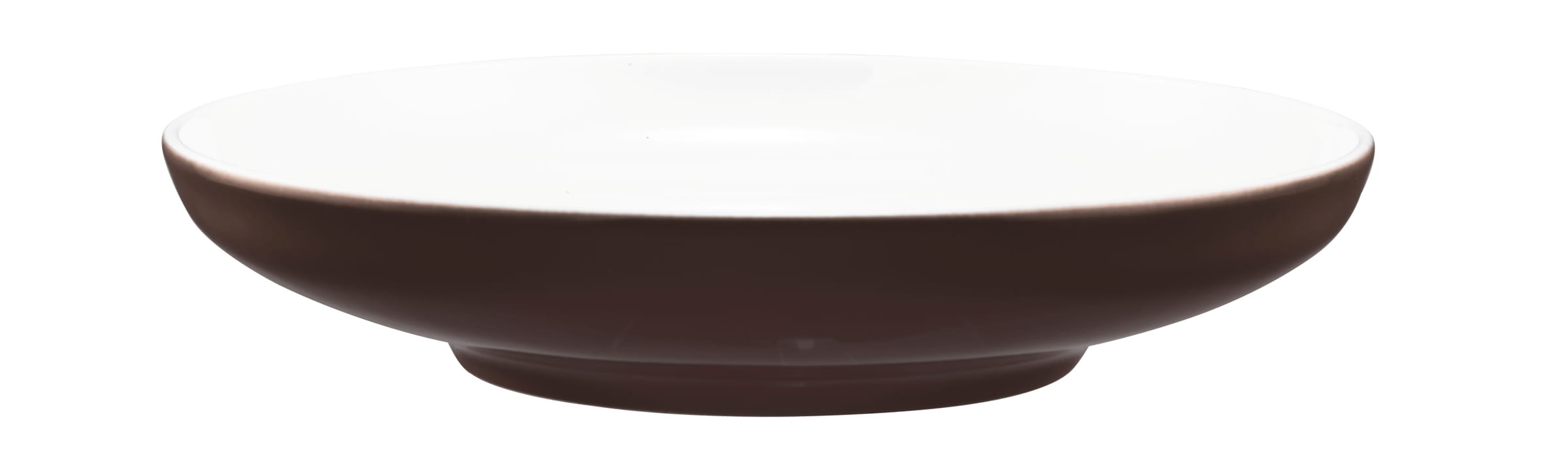 Seltmann Porzellan Sento Home Pure Colors Chocolate Brown Suppenteller rund 21 cm