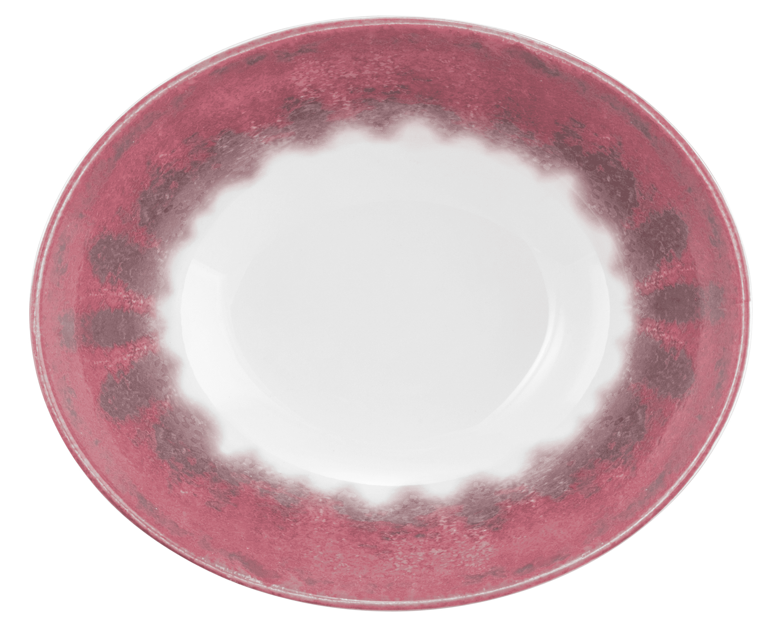 Seltmann Porzellan Modern Life Batik Hibiskus Schüssel oval 5239 21 cm