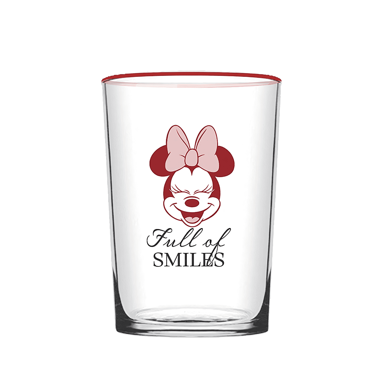 Gilde Disney Trinkglas Minnie Mouse - Good Company - Full of smiles