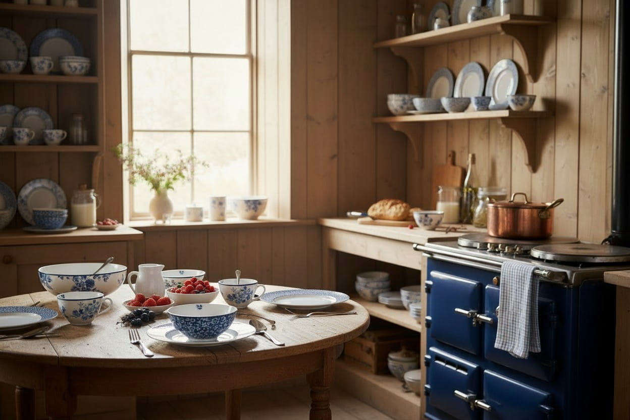 Laura Ashley Blueprint Porzellan Lifestyle