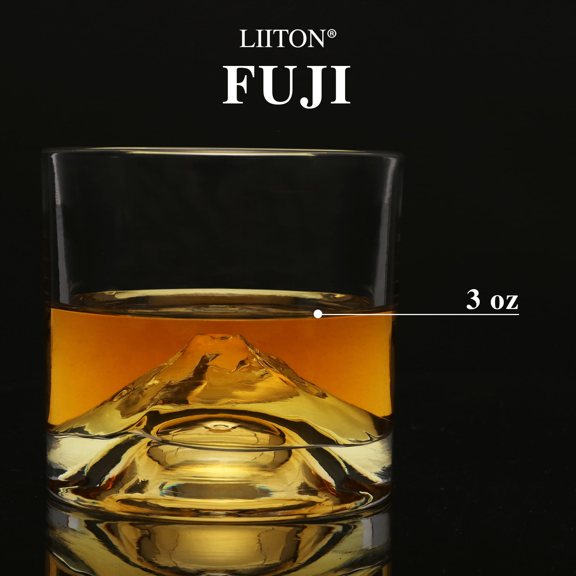 LIITON "Fuji" Whiskeygläser 2er-Set