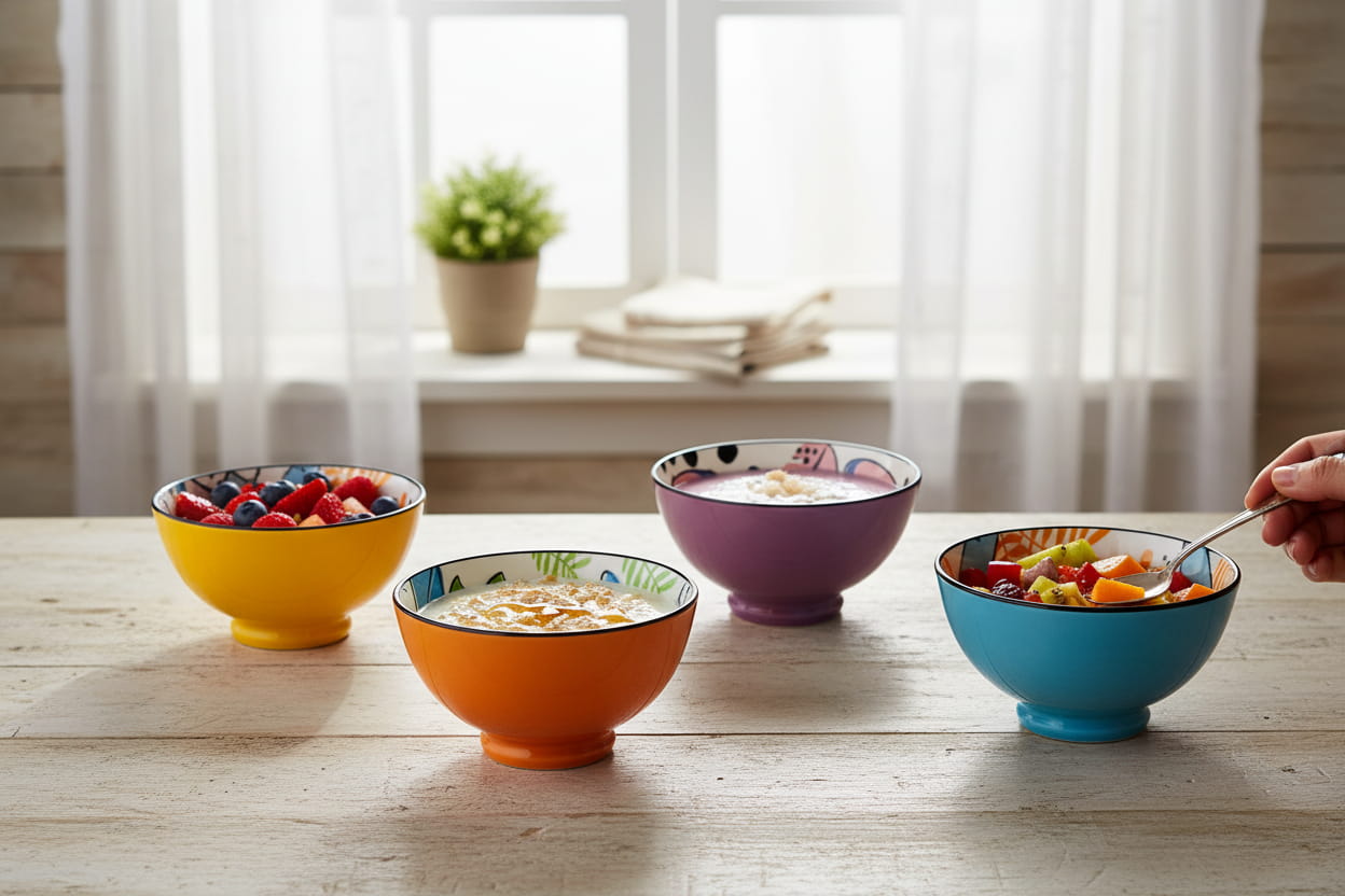 Gilde Disney Porzellan Schalen /Schüsseln „Stitch & Angel“ - Ø 12 cm