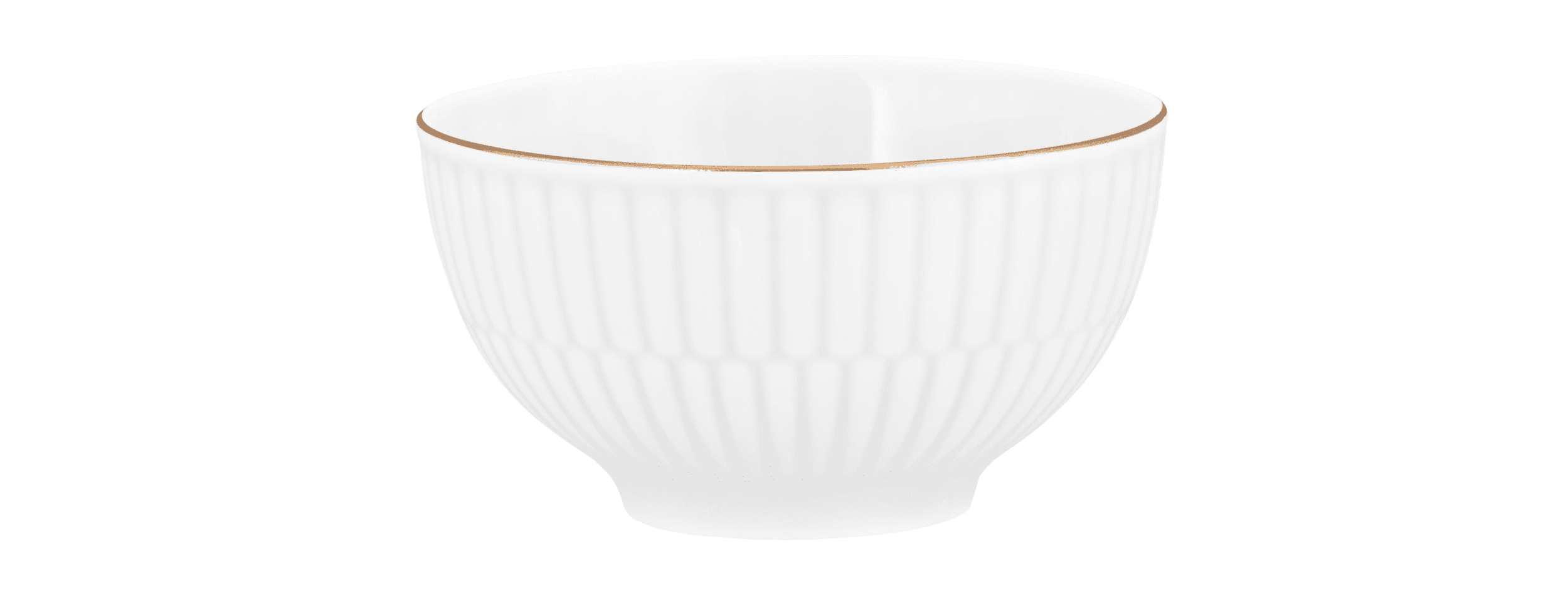 Seltmann Porzellan Amina weiss / Goldrand Dipschale 0,14 l