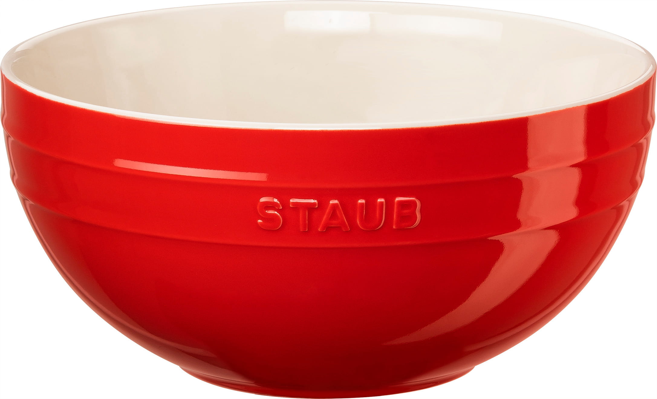 Staub Keramik Schüssel 24 cm Kirsche