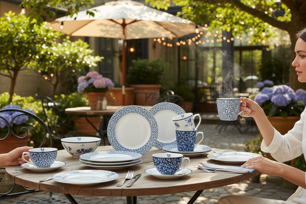 Laura Ashley Blueprint Porzellan Lifestyle
