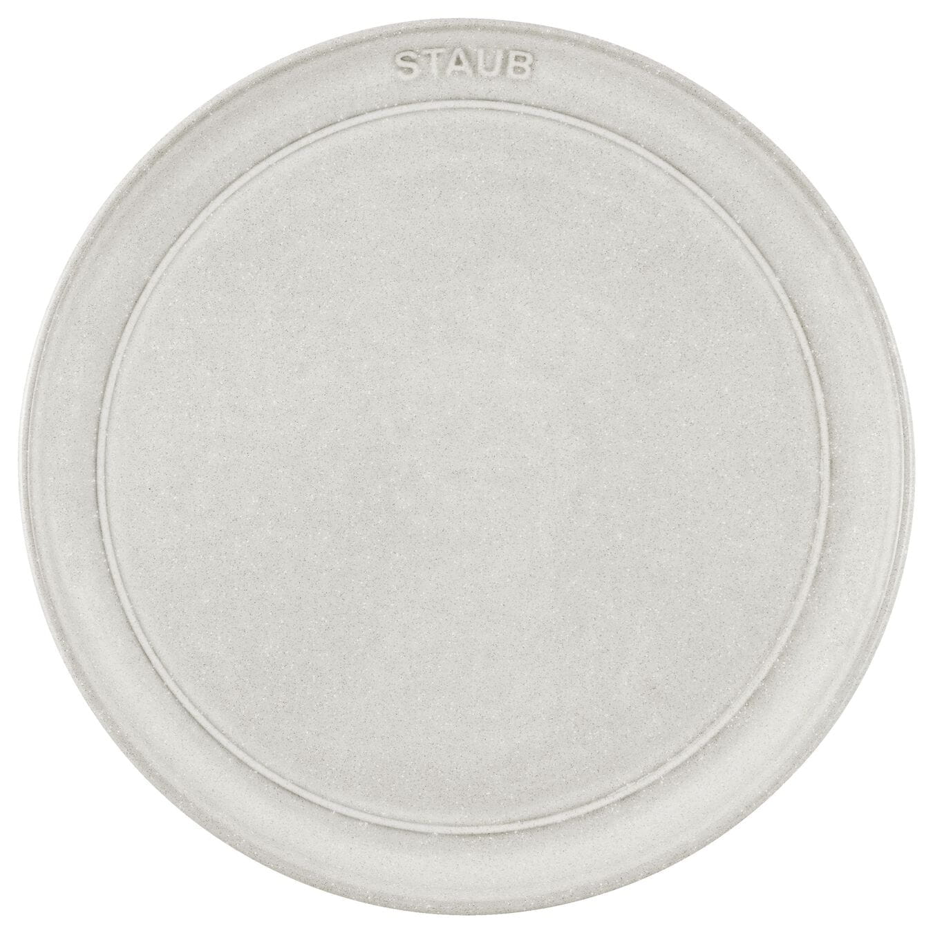 Staub Dining Line Keramik Teller Ø 22 cm Weißer Trüffel