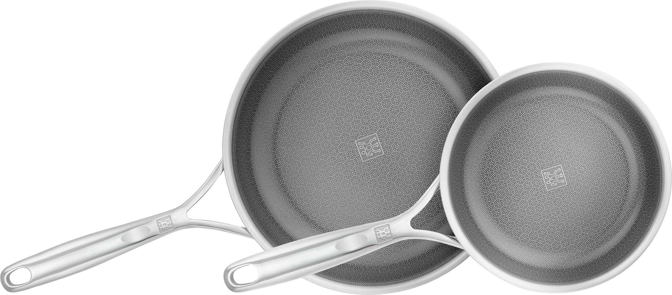 ZWILLING Peak Bratpfannenset 2tlg (20 & 26cm) - 18/10 Edelstahl & Keramische Antihaft-Beschichtung