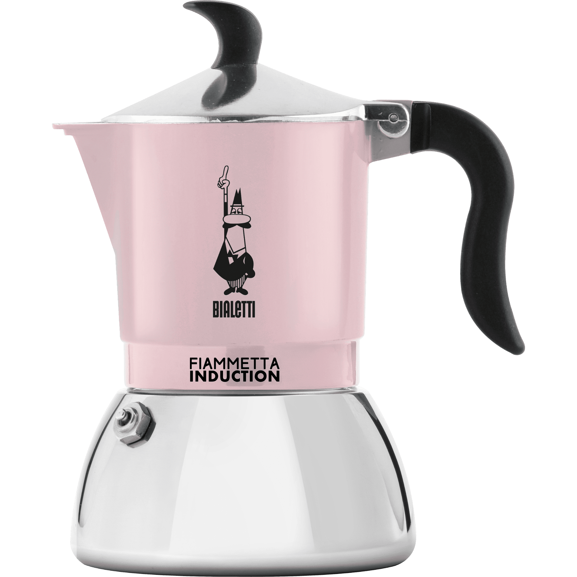 Bialetti Espressokocher Primavera Fiammetta Induktion 2 Tassen rosa