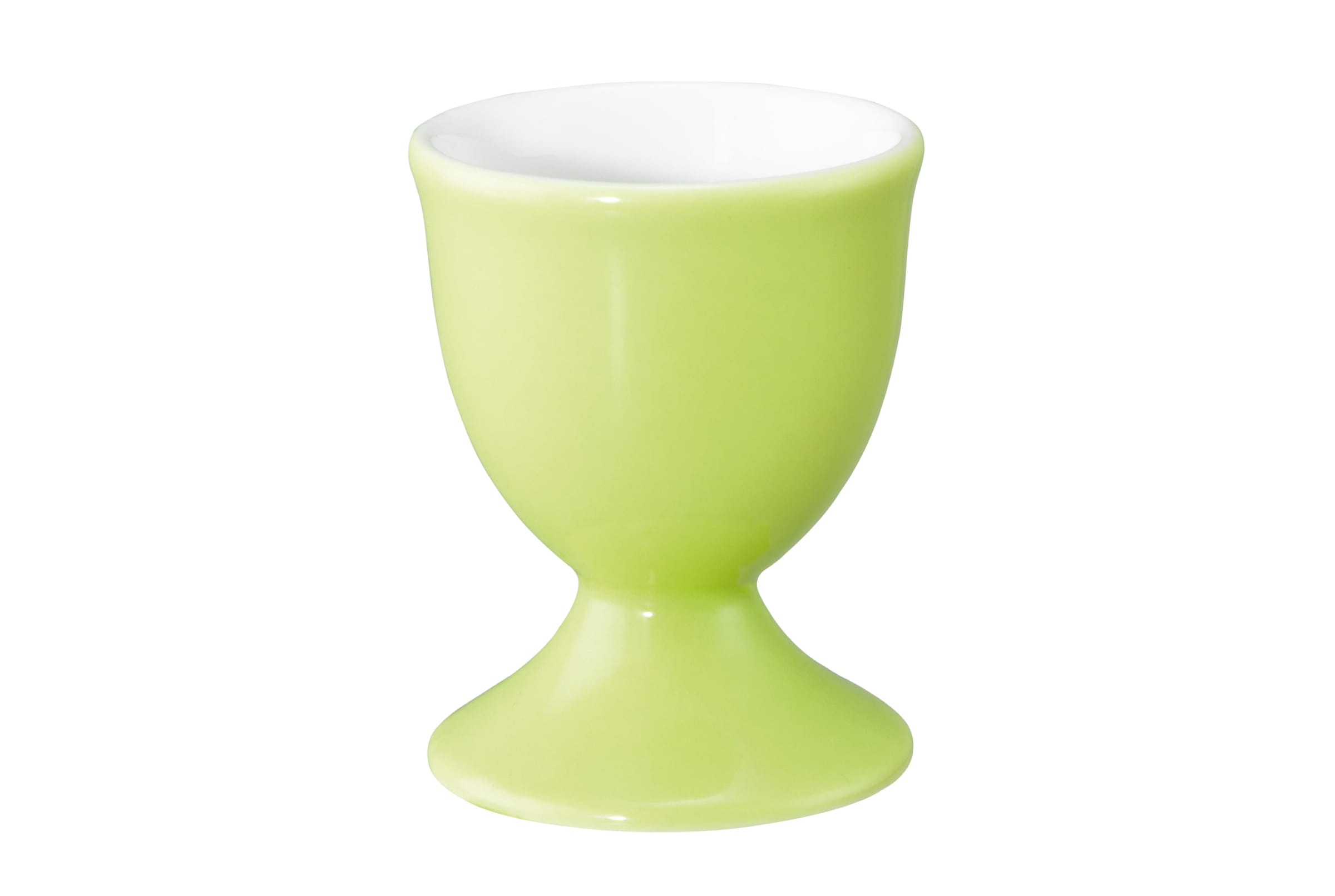 Seltmann Porzellan Liberty Pure Colors lime green Eierbecher auf Fuß