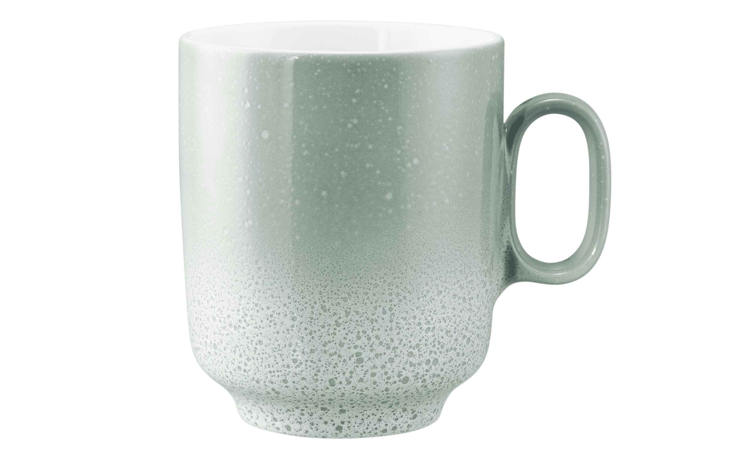 Seltmann Porzellan Sento Home Aura Mint Becher mit Henkel 0,40 l