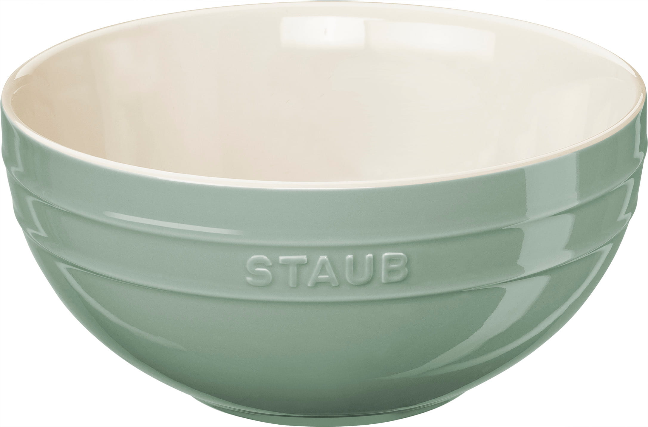 Staub Keramik Schüssel 24 cm Eukalyptus