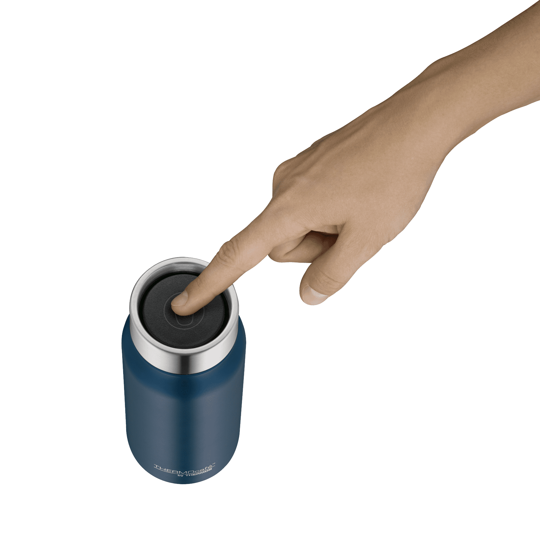 Thermos TC Drinking Mug saphire blue 0,50l,druckverschluss