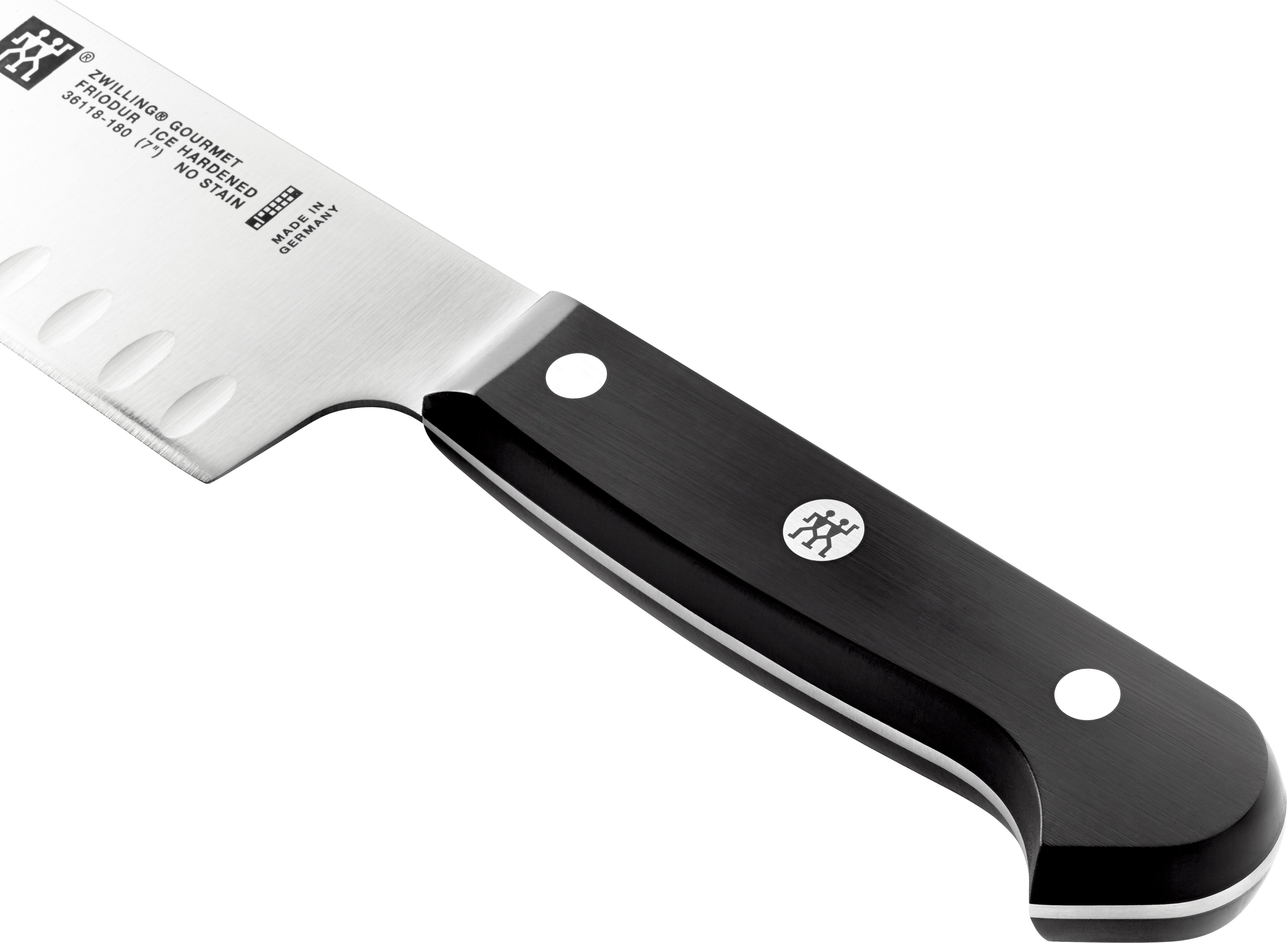 Zwilling Gourmet Santokumesser 180 mm Kullen